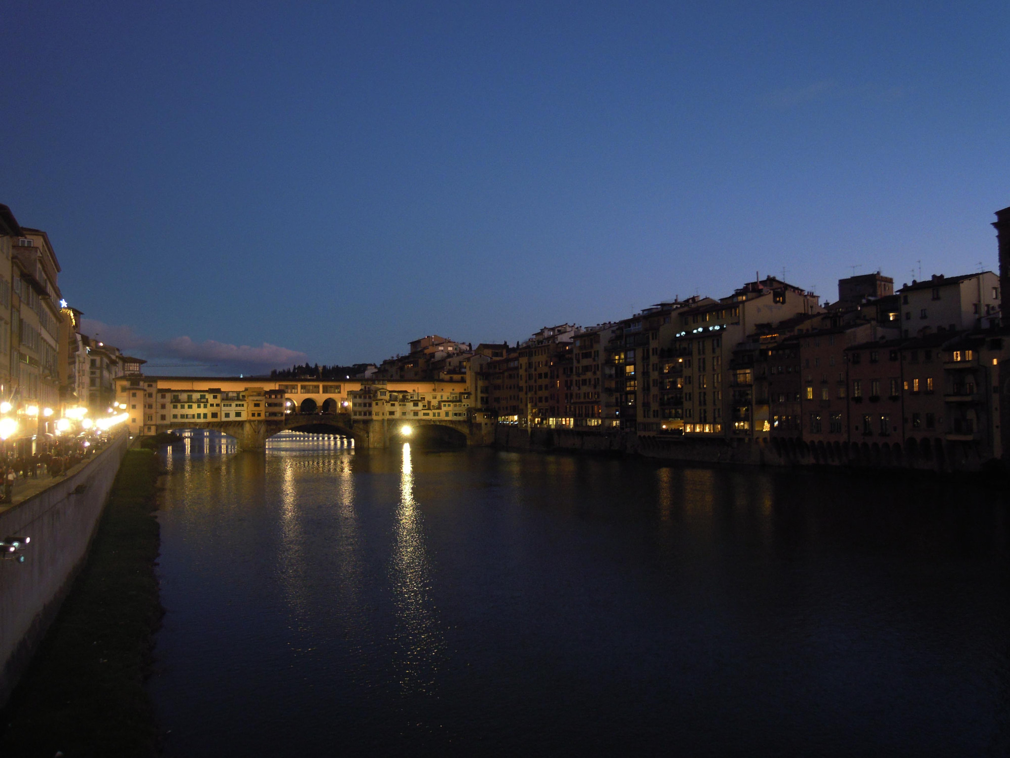 Nikon Coolpix S5100 sample photo. Ponte vecchio photography