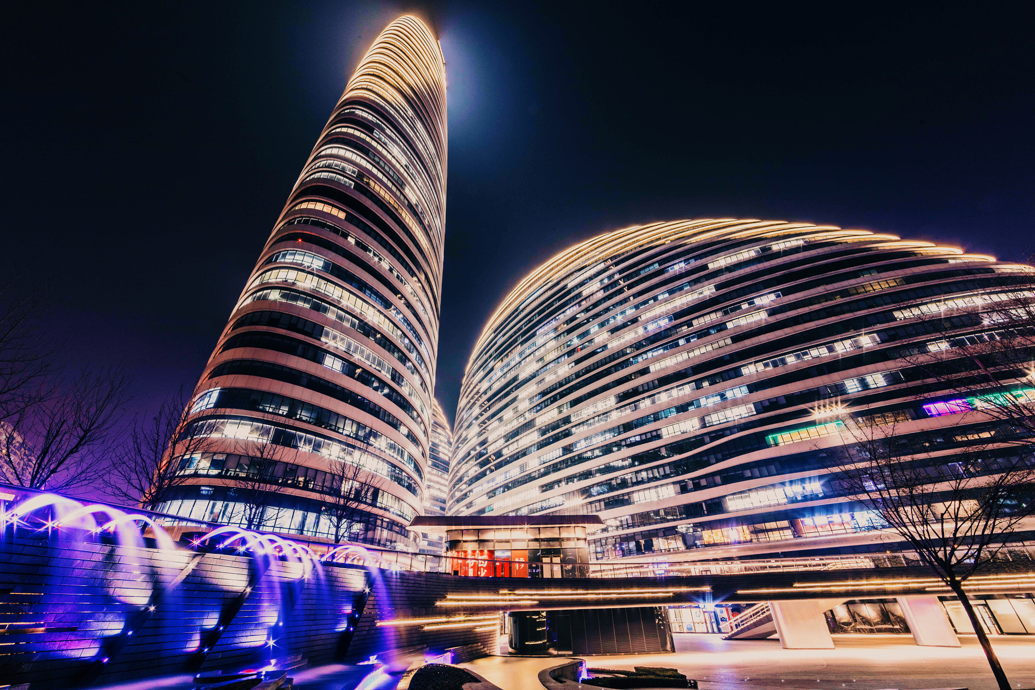 Canon EF 14mm F2.8L II USM sample photo. Soho , beijing china photography