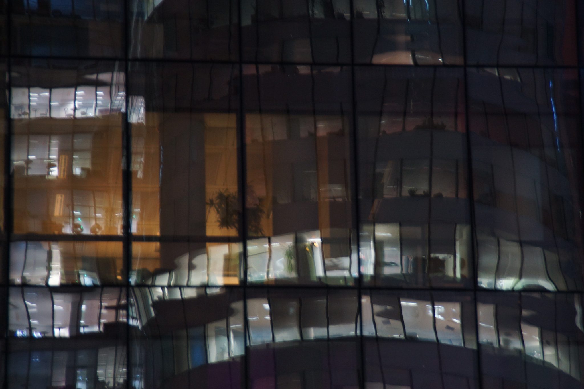 Sony SLT-A65 (SLT-A65V) sample photo. Offices and reflection.... photography