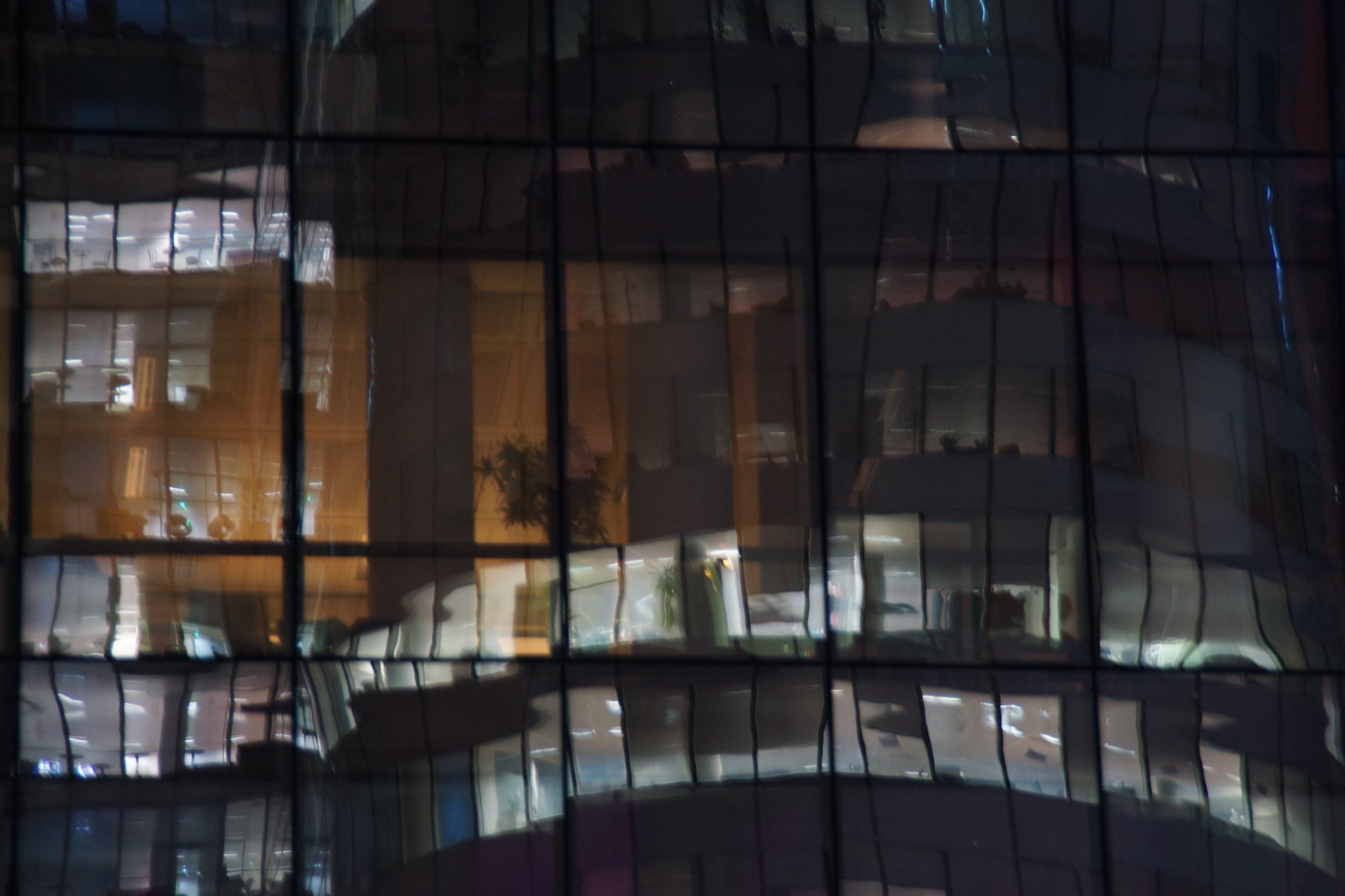 Sony DT 18-200mm F3.5-6.3 sample photo. Offices and reflection.... photography
