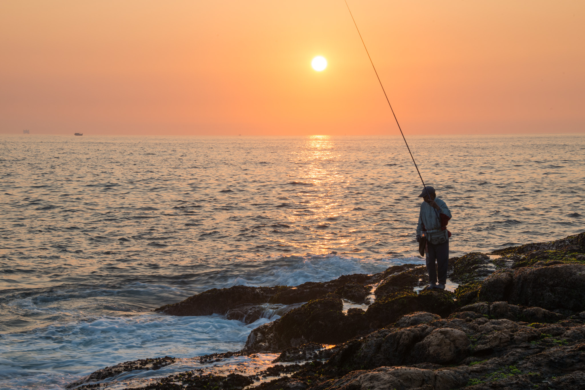 Nikon D800E sample photo. Fishing in morning photography