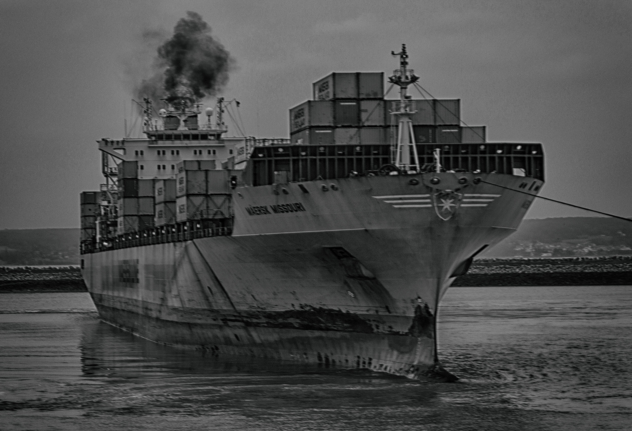 Nikon D3200 sample photo. Maersk missouri photography
