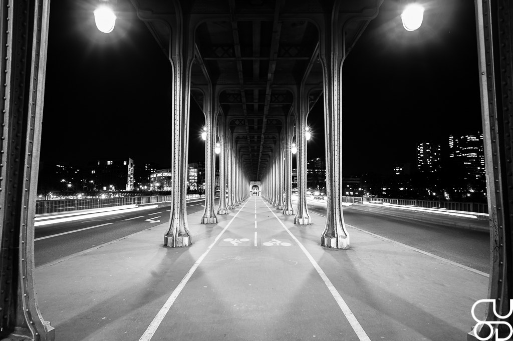 AF Nikkor 20mm f/2.8 sample photo. Under the bridge photography