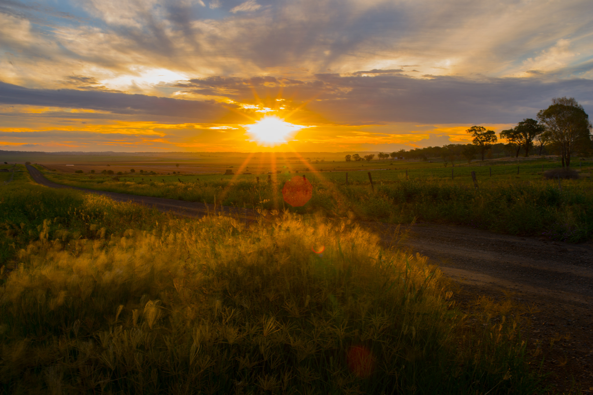 Pentax K-1 sample photo. Country road photography