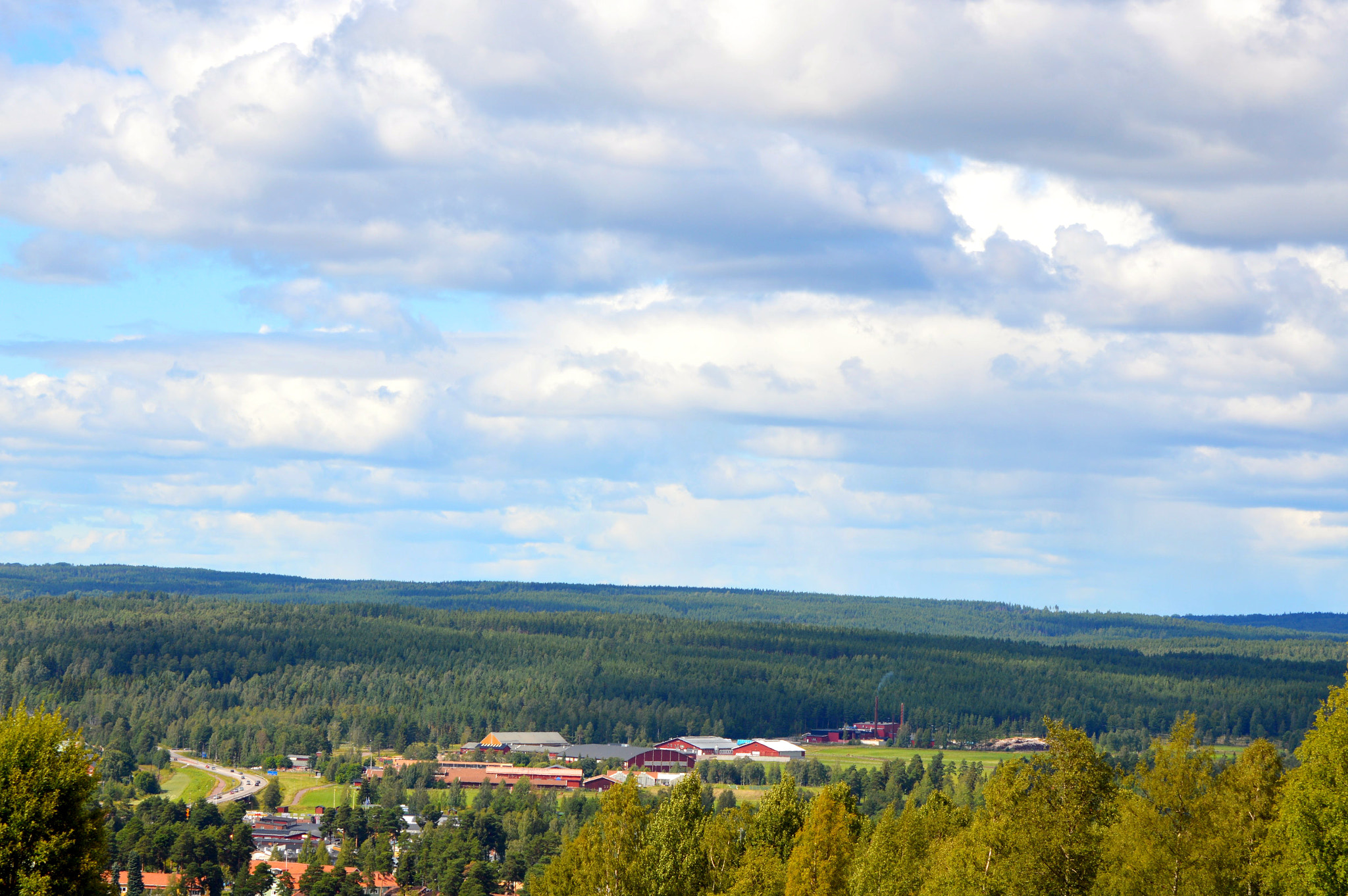 Nikon D3200 sample photo. Small village in sweden photography