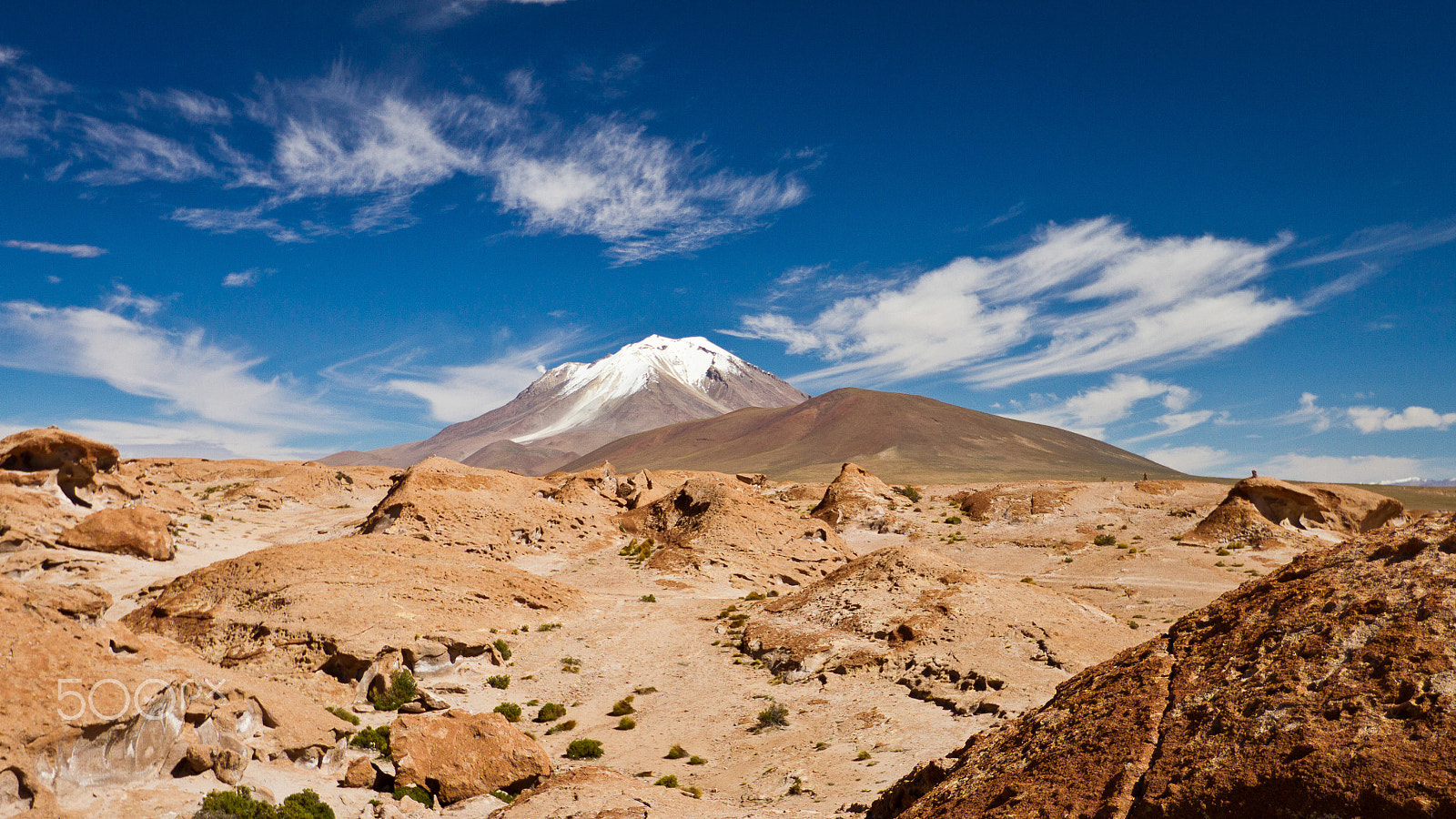Canon EF 16-35mm F2.8L II USM sample photo. Andes over beautiful cloudy sky photography