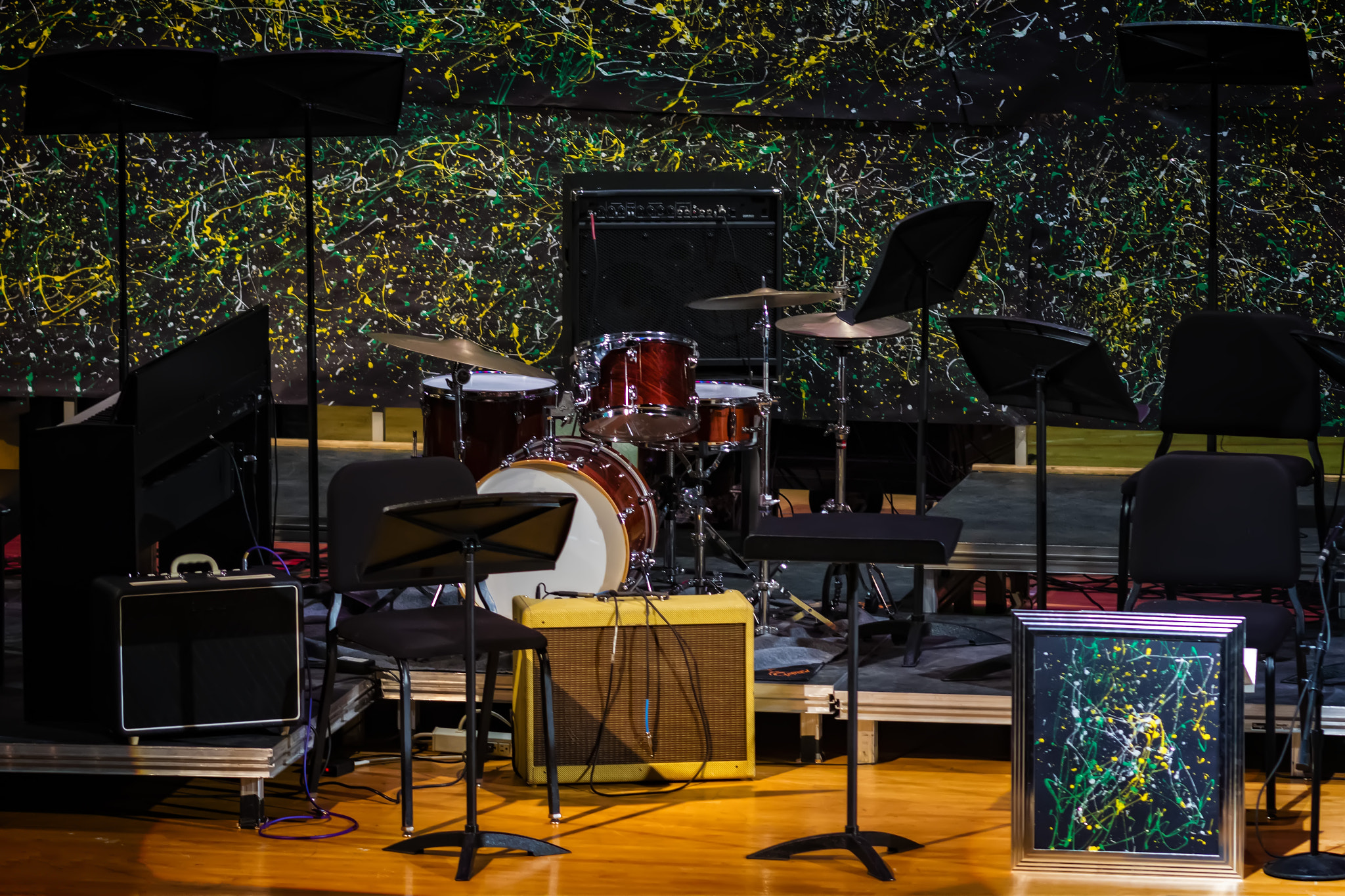 Canon EF 200mm F2.8L II USM sample photo. The stage was set photography