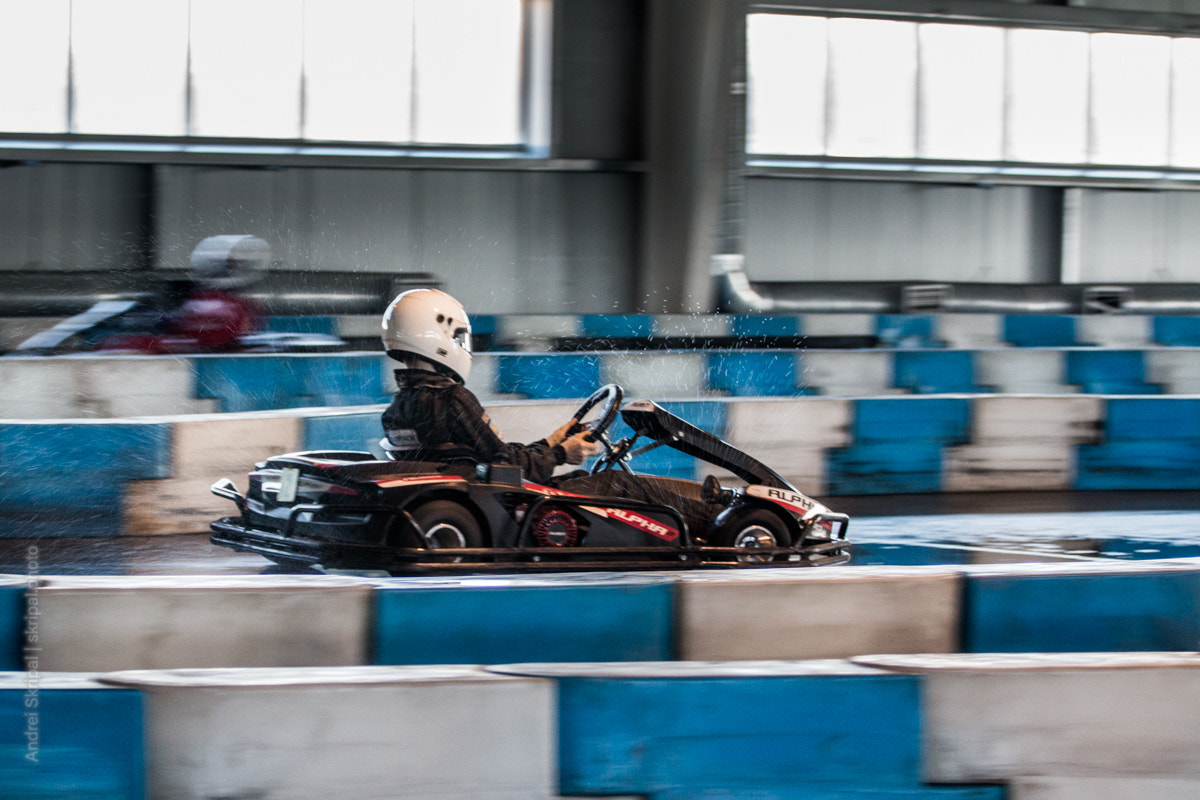 Canon EOS 70D sample photo. Kart in motion photography