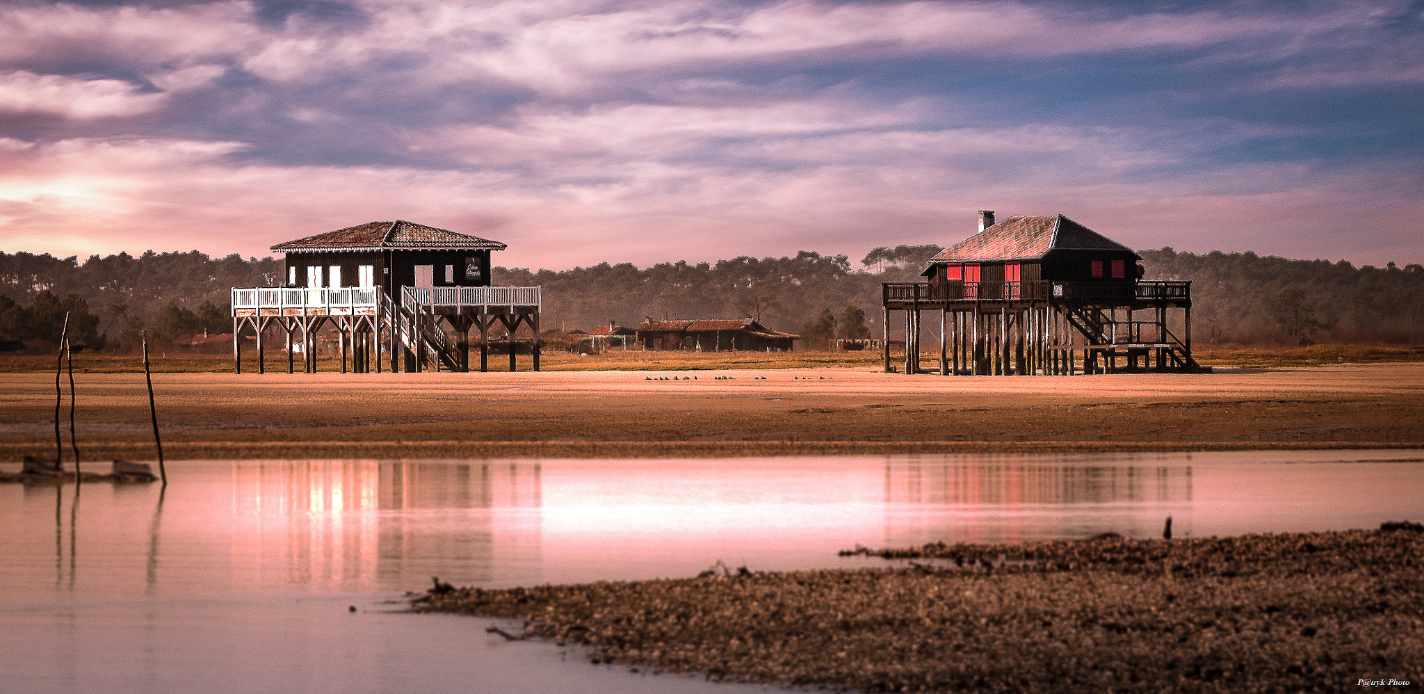 Canon EOS 70D sample photo. Bassin d'arcachon - cabanes tchanquées photography