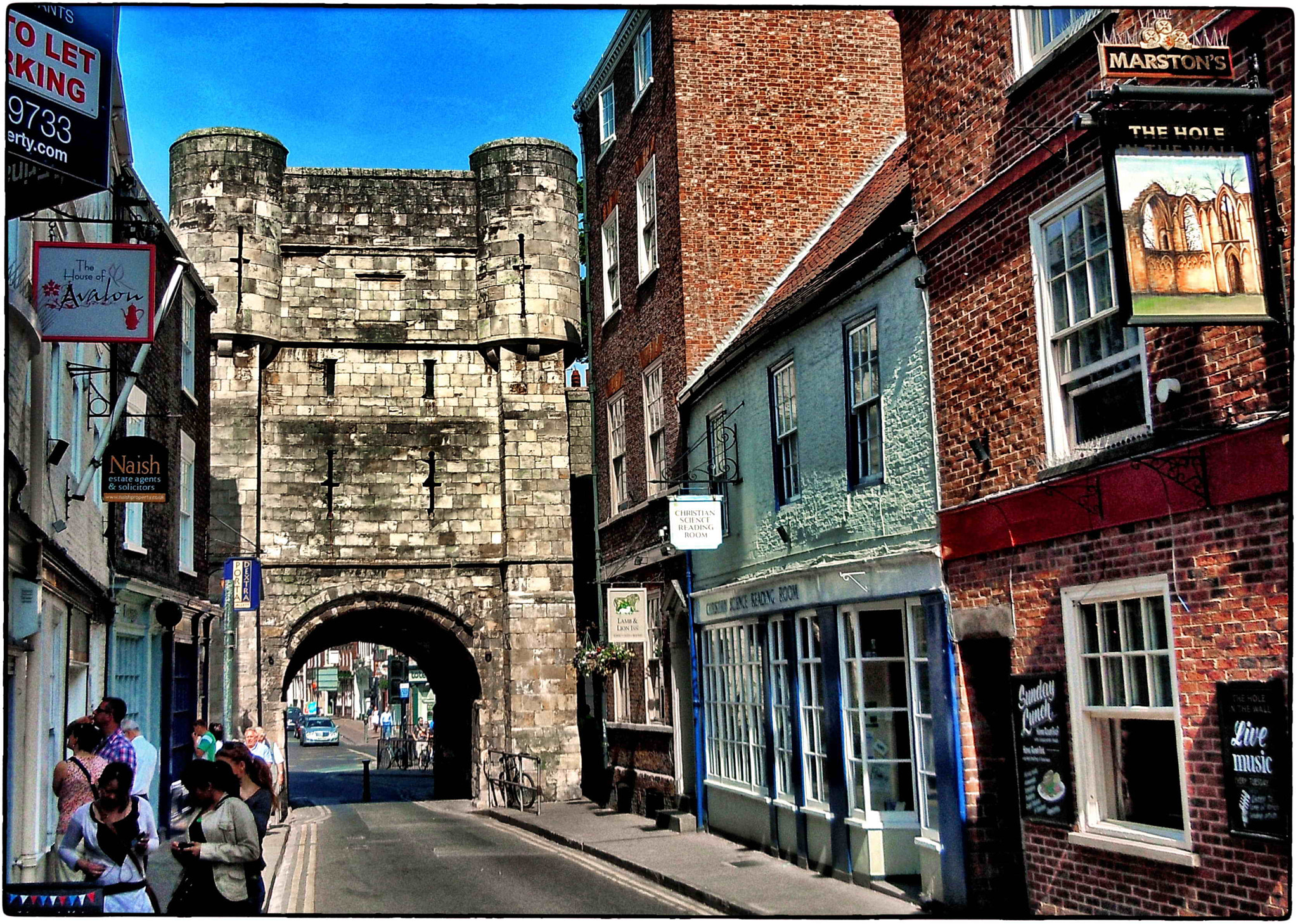 Nikon Coolpix S8000 sample photo. Bootham bar from high petergate photography