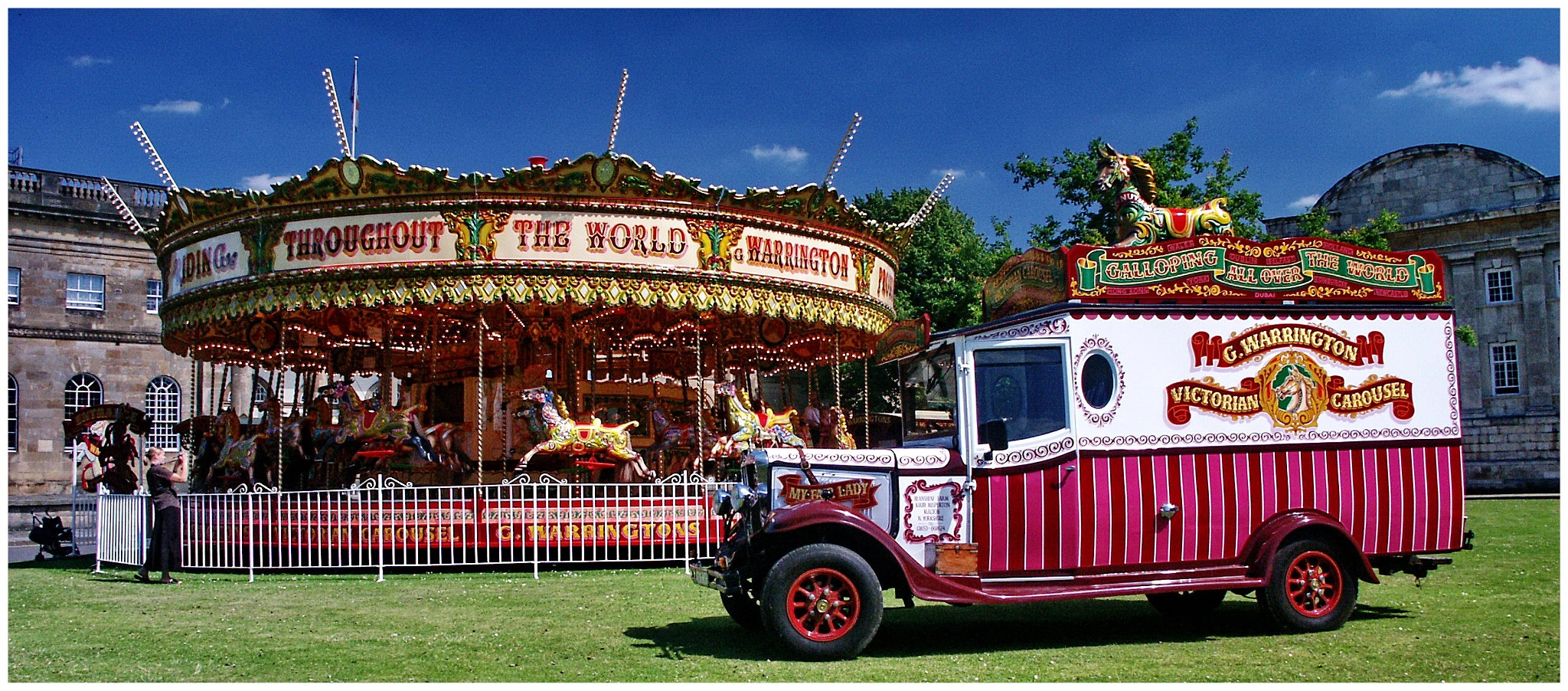 KONICA MINOLTA DiMAGE 7Hi sample photo. Carousel at york fair photography