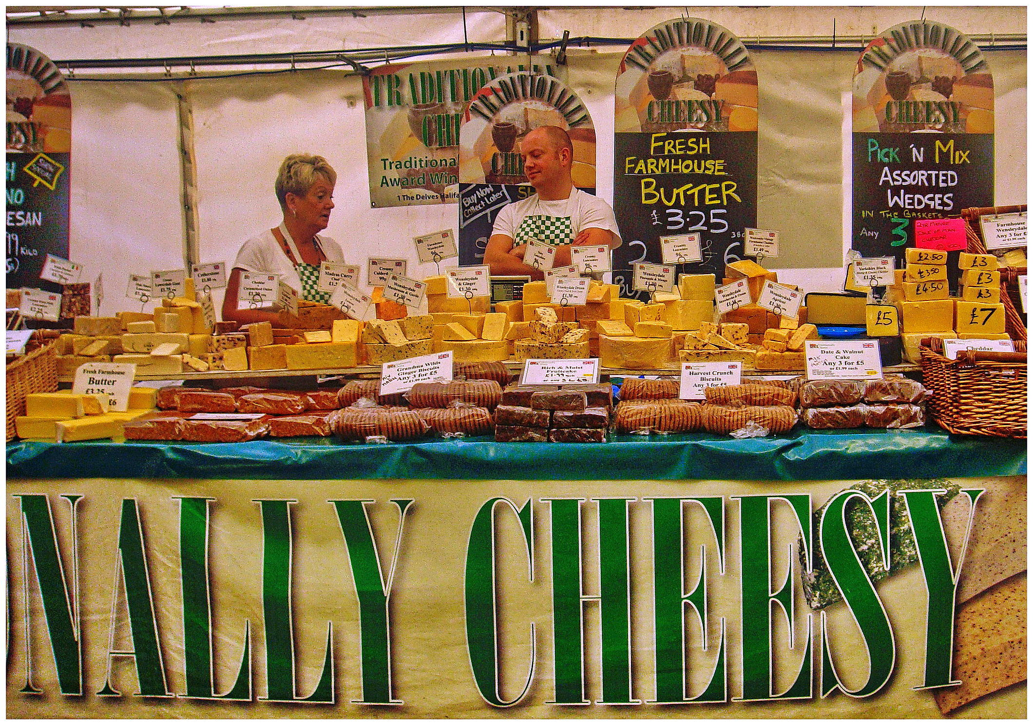 Sony DSC-T77 sample photo. Cheese and more cheese, food festival photography