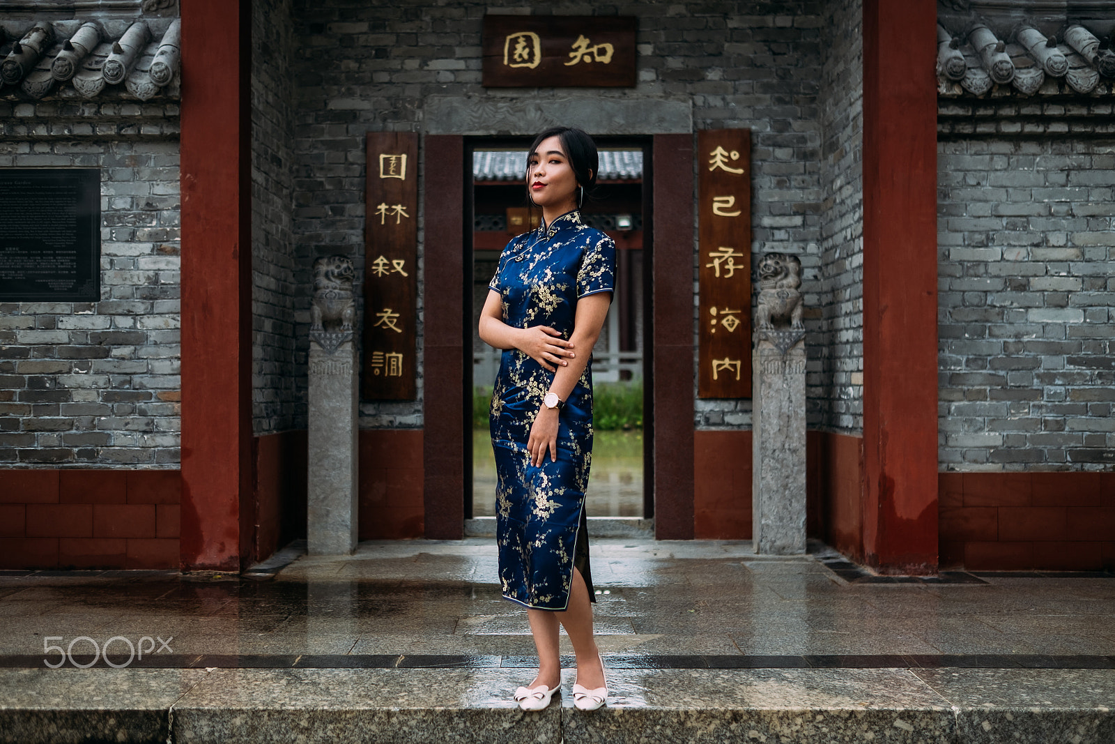 Fujifilm X-T10 + Fujifilm XF 23mm F1.4 R sample photo. Aida the cheongsam girl photography