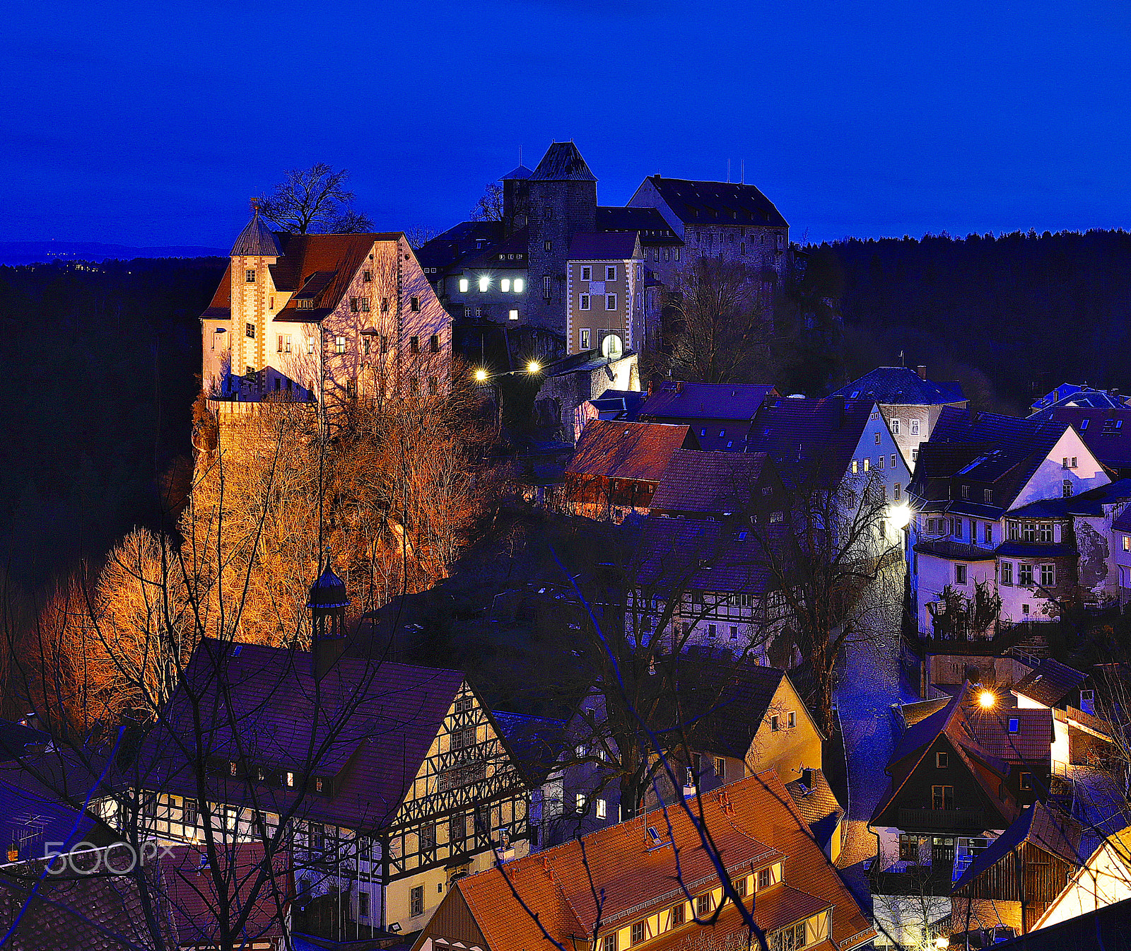 Canon EF 16-35mm F4L IS USM sample photo. Castle hohnstein photography