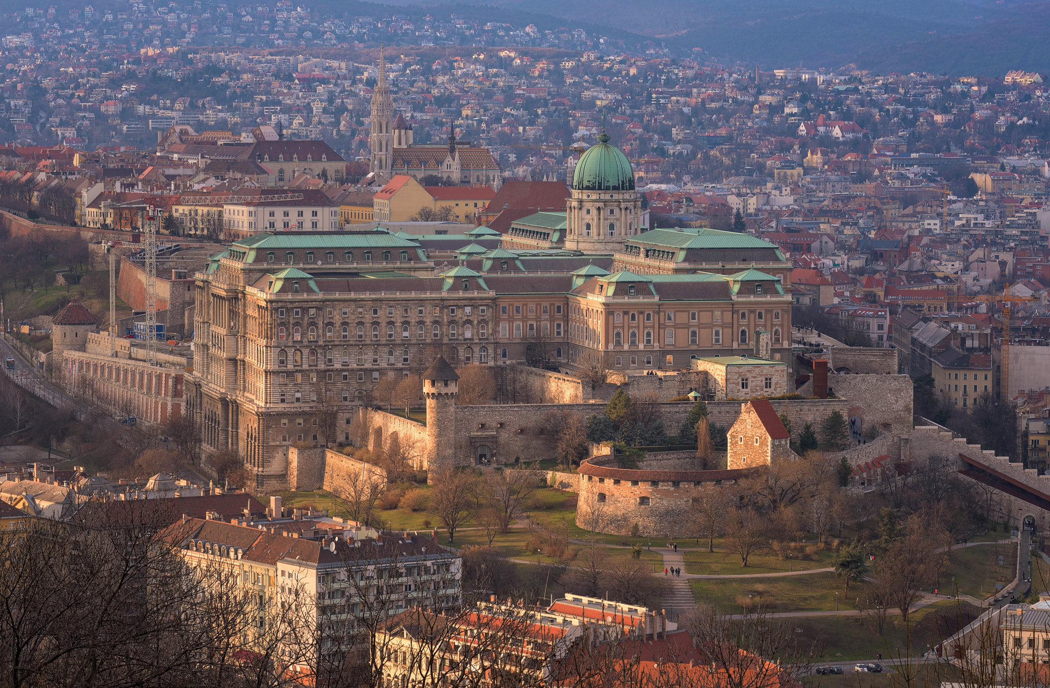 Nikon D810 sample photo. Buda castle photography