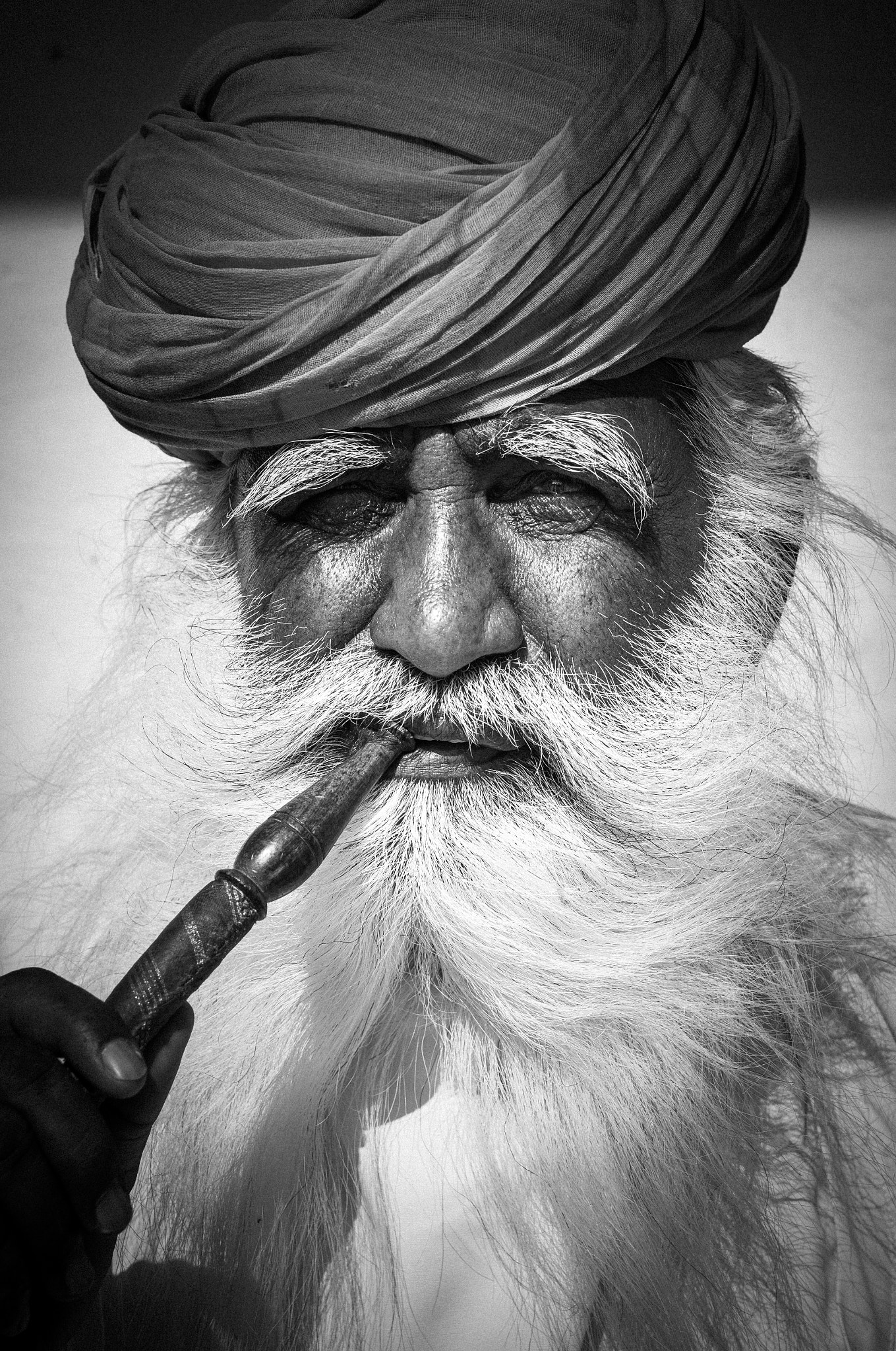 Summarit-S 70 sample photo. Old man smoking opium photography