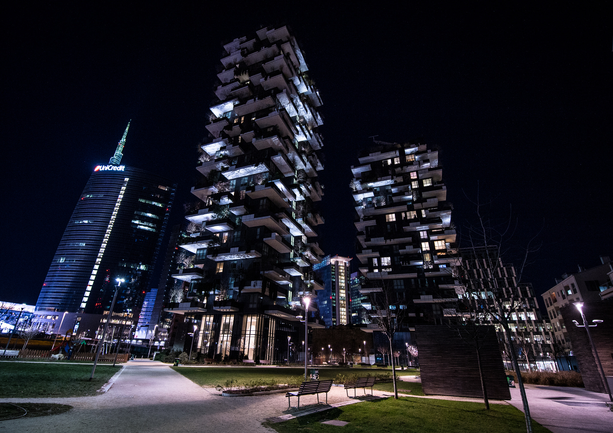 Nikon Df sample photo. Bosco verticale photography