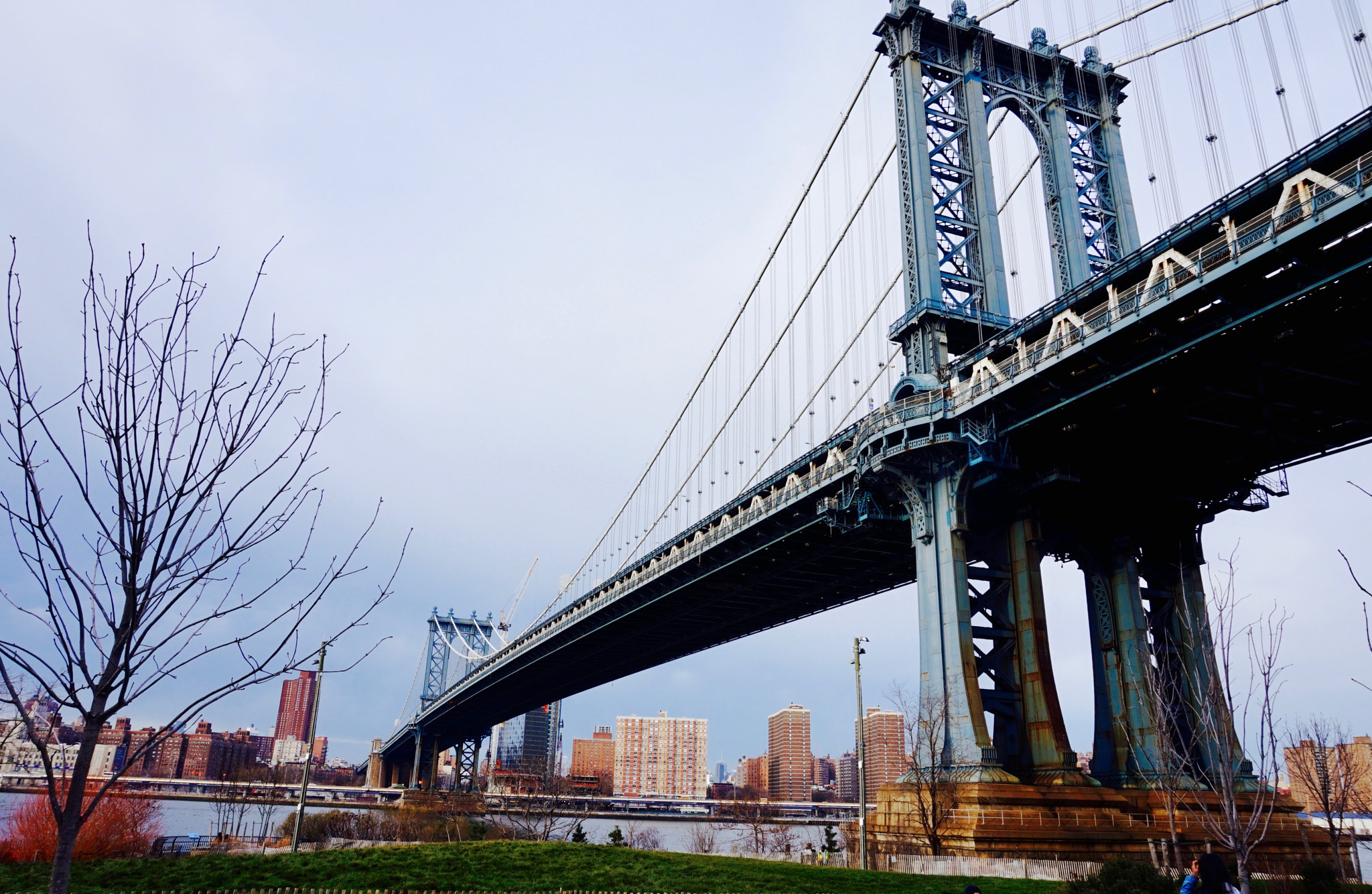 Sony Alpha a5000 (ILCE 5000) + Sony E 18-50mm F4-5.6 sample photo. Manhattan bridge view photography