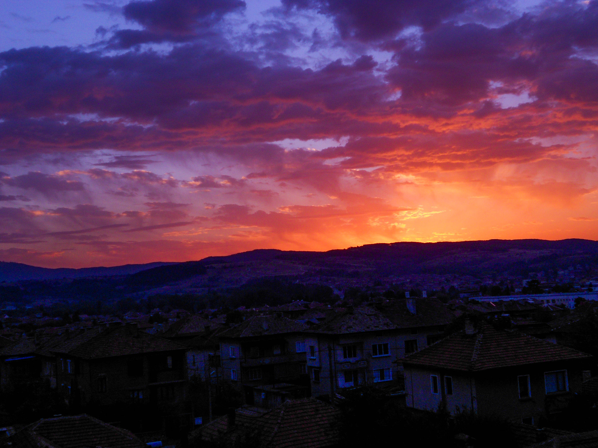 Nikon Coolpix S3100 sample photo. Sunset sky  photography