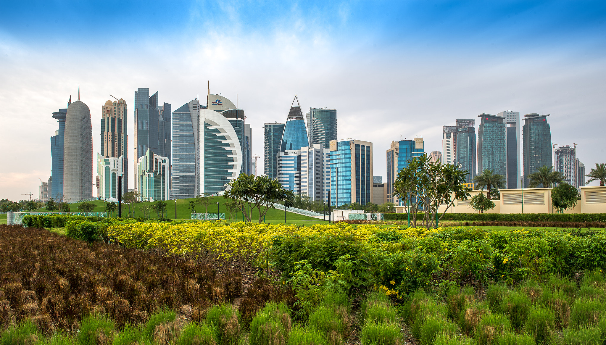Nikon D4S sample photo. View for doha tower photography