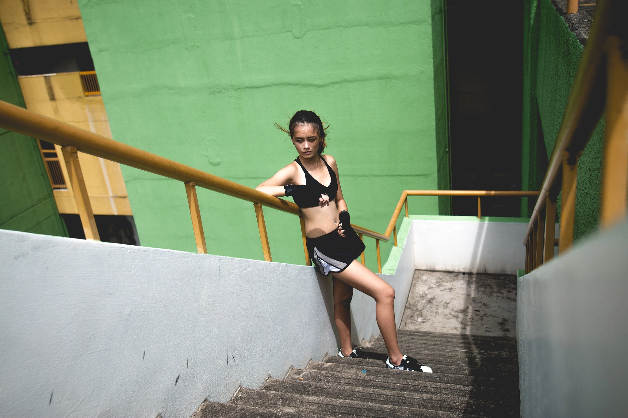 Canon EOS 70D + Sigma 20mm F1.4 DG HSM Art sample photo. Grace's boxing photography