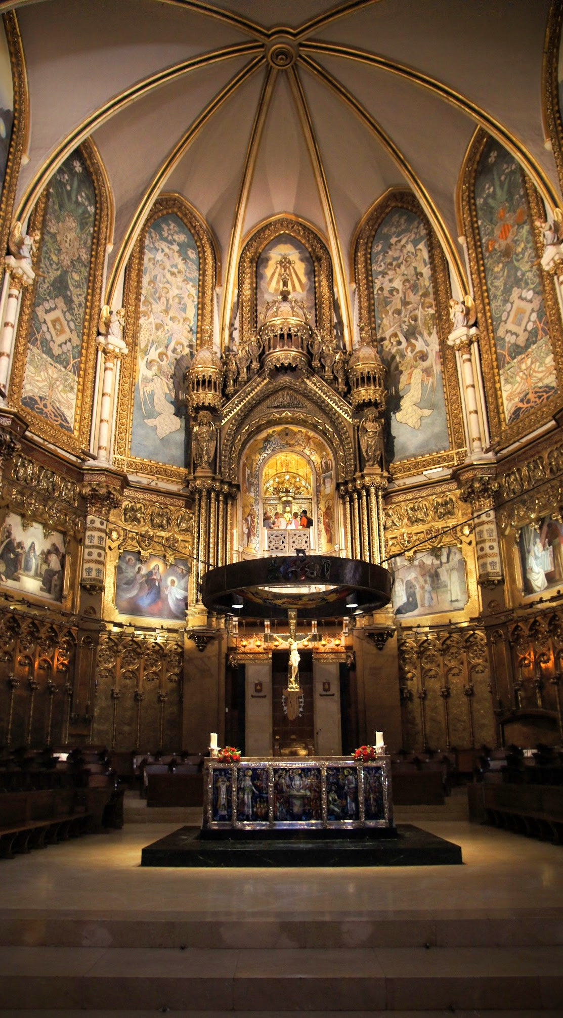 Sony SLT-A33 sample photo. Basilica of montserrat. catalonia spain  photography