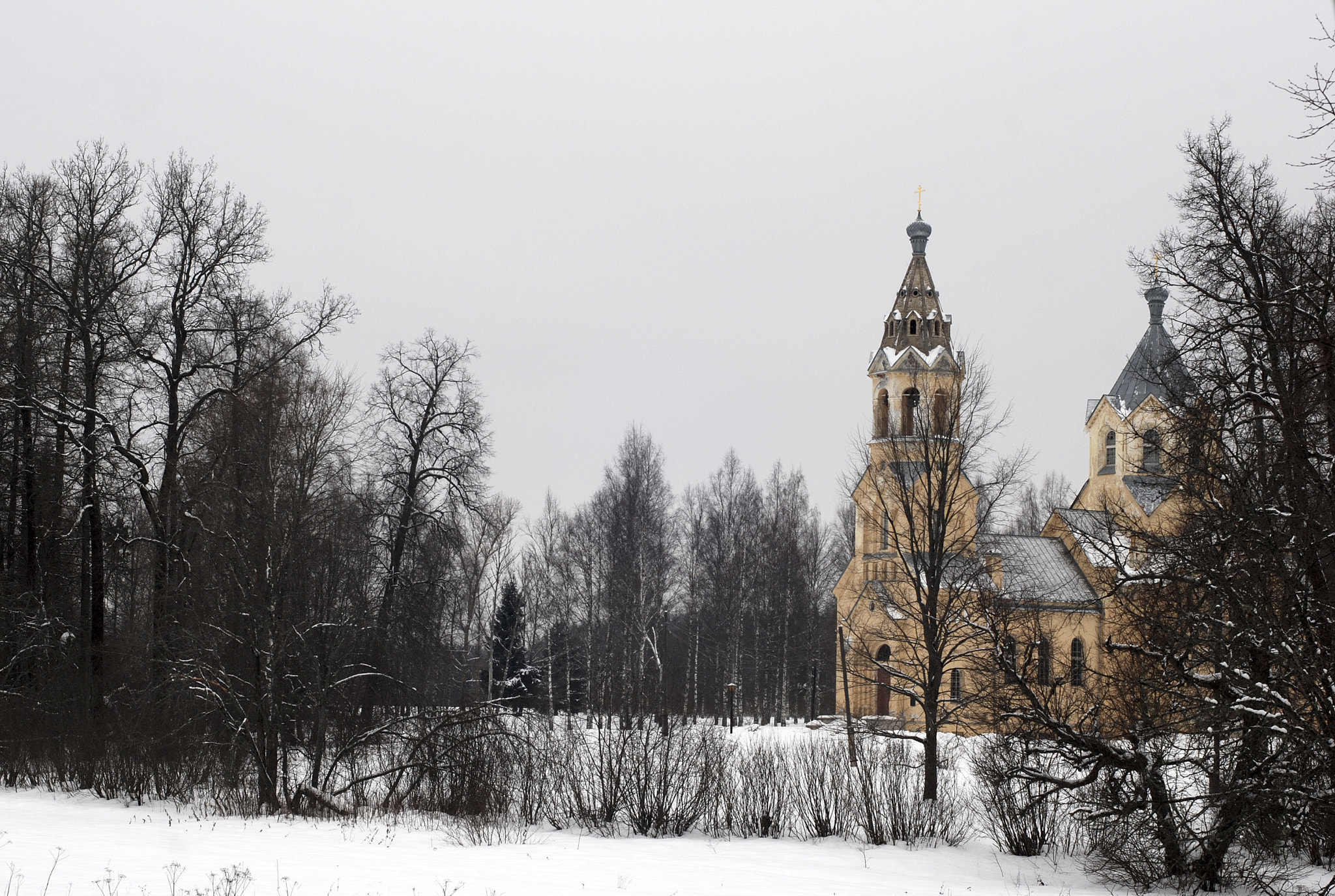 Nikon D80 sample photo. Old church photography