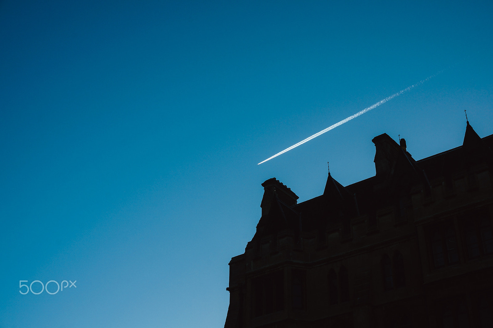 Sony Alpha NEX-5R sample photo. Contrail photography