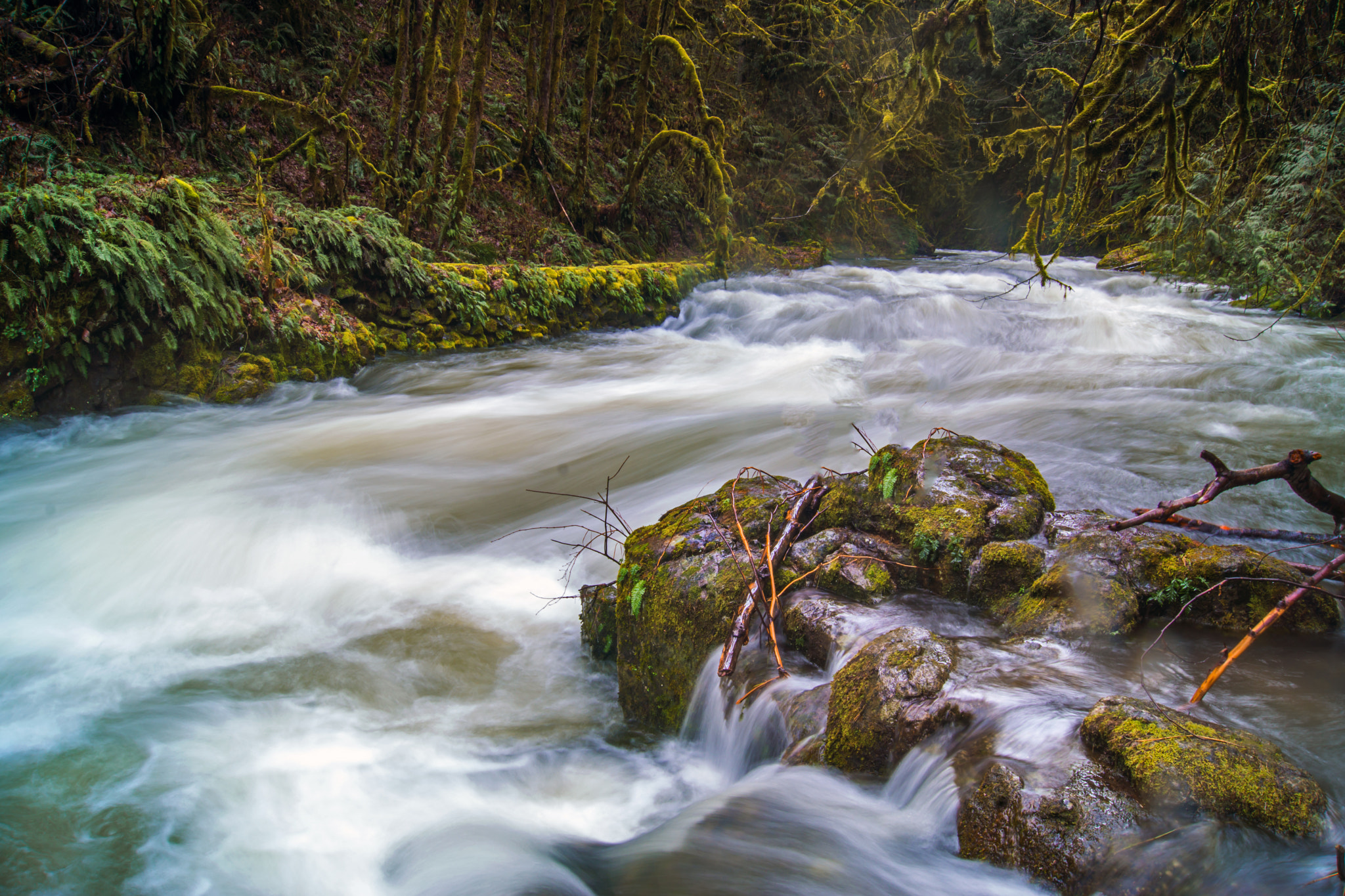 Sony SLT-A77 + Sony DT 18-55mm F3.5-5.6 SAM sample photo. Fast creek photography