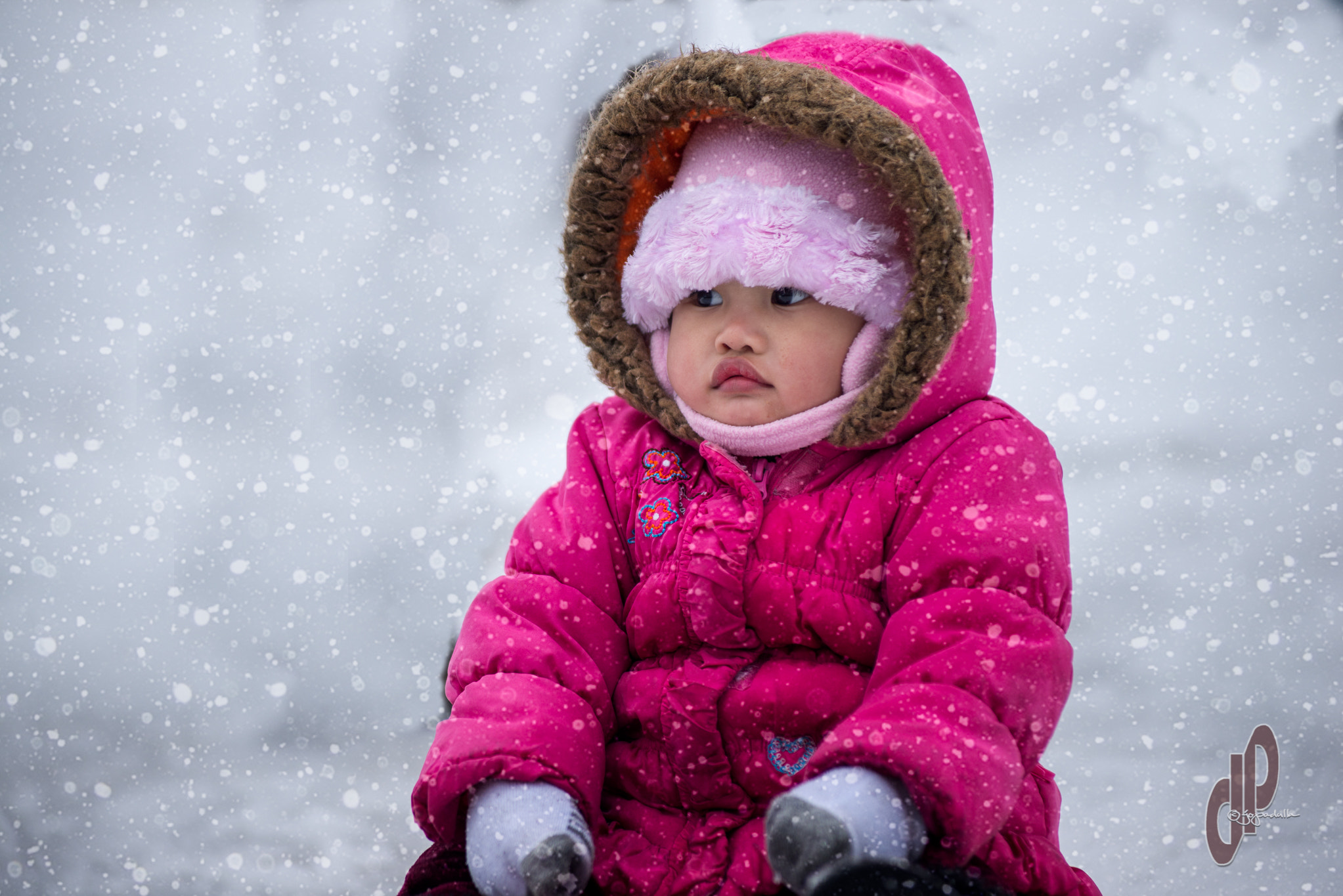 AF Zoom-Nikkor 80-200mm f/2.8 ED sample photo. Snow shower photography