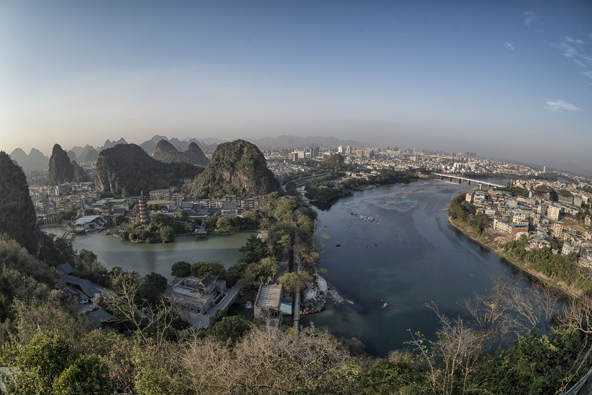 Sony FE 28mm F2 sample photo. Li river seperation photography