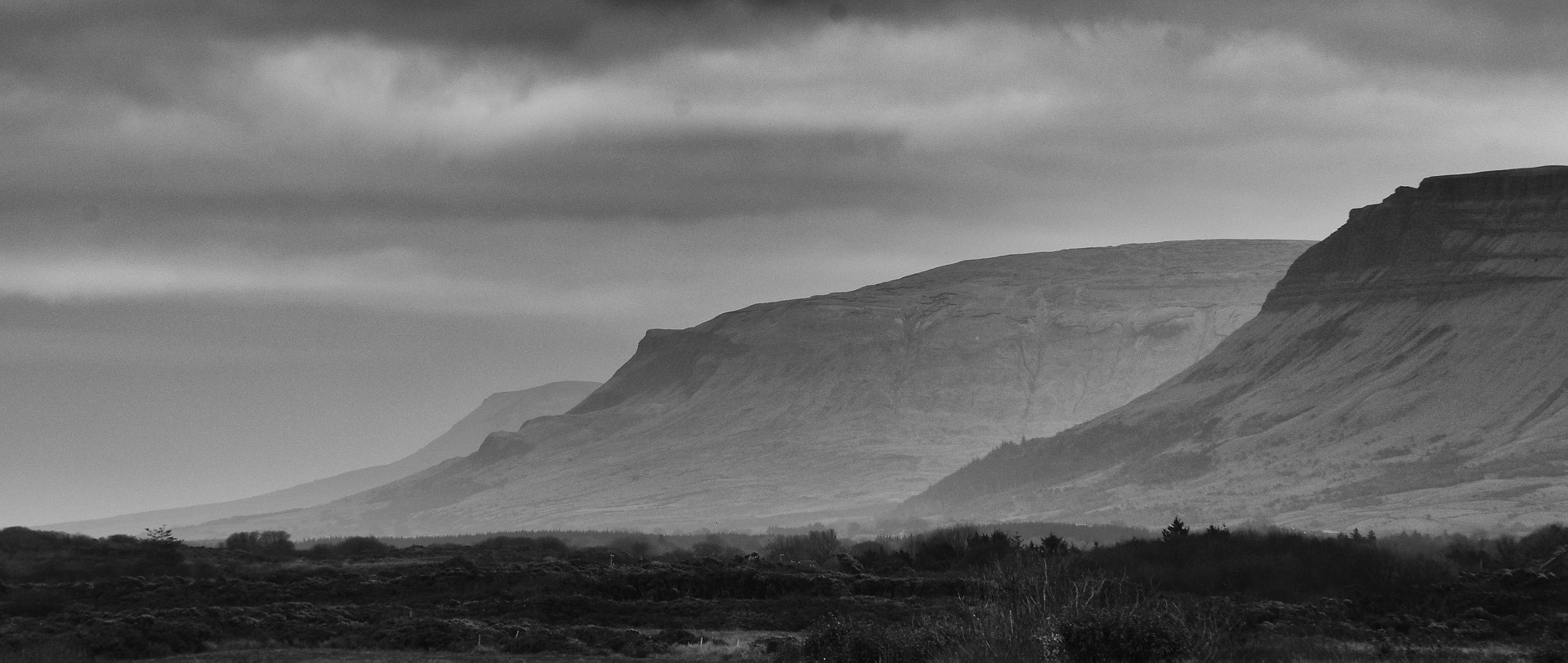 Pentax K-5 sample photo. Stacked mountains photography