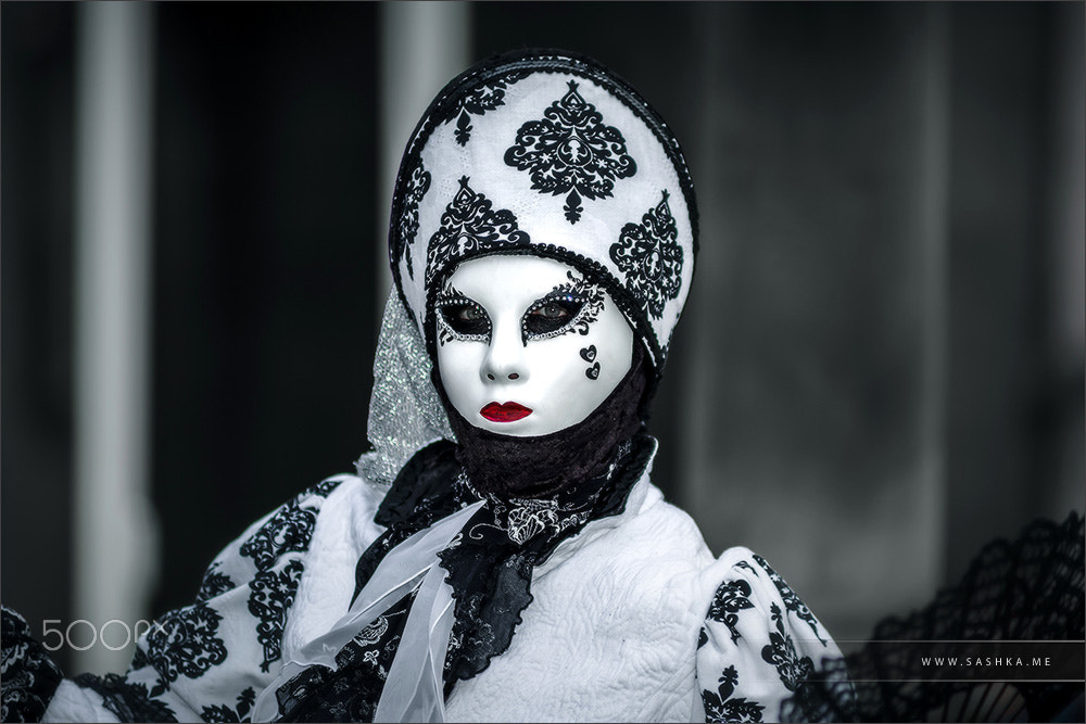 Minolta AF 80-200mm F2.8 HS-APO G sample photo. Editorial, 4 march 2017: rosheim, france: venetian carnival mask photography