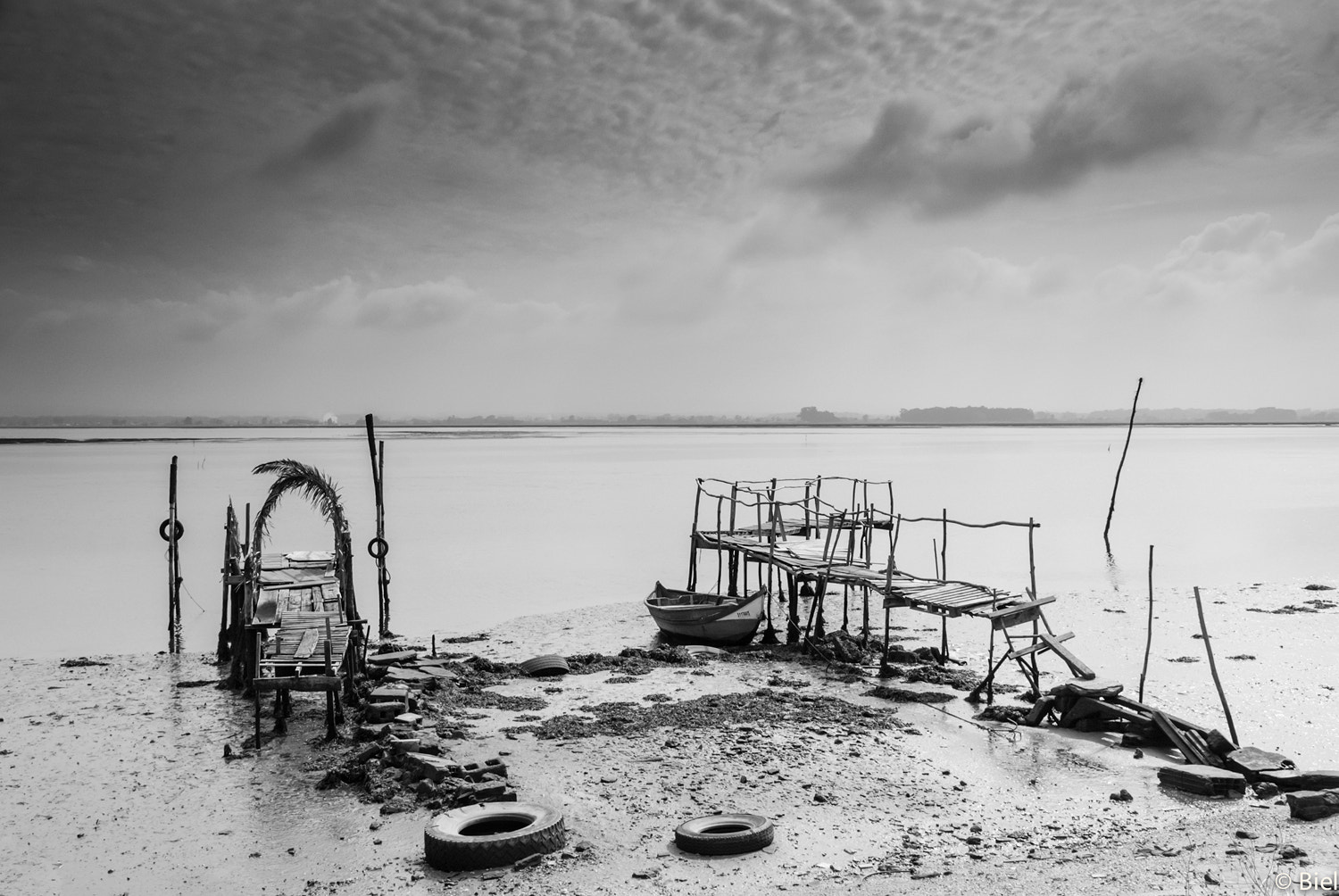 Nikon D80 sample photo. Low tide photography