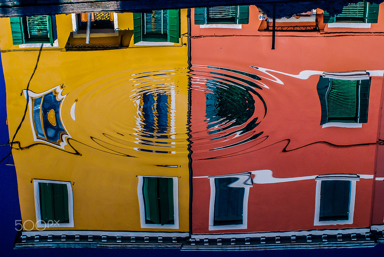 Nikon D80 sample photo. Burano's riples photography