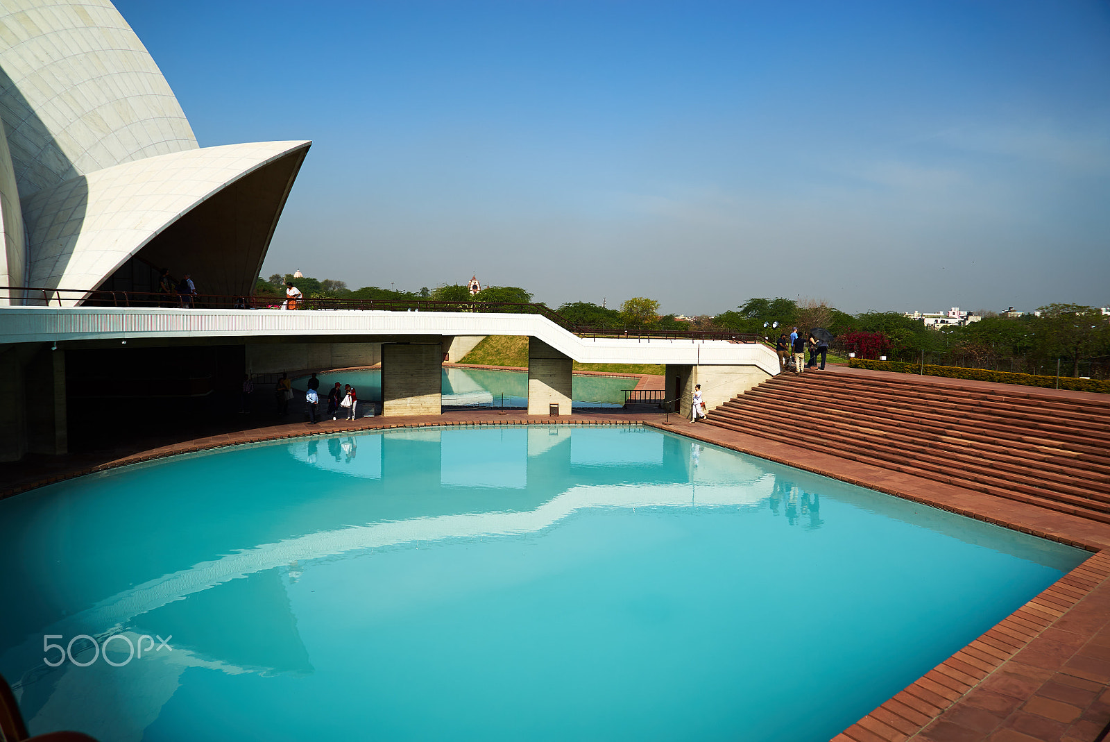 Sony a7S II sample photo. Pools at lotus temple photography