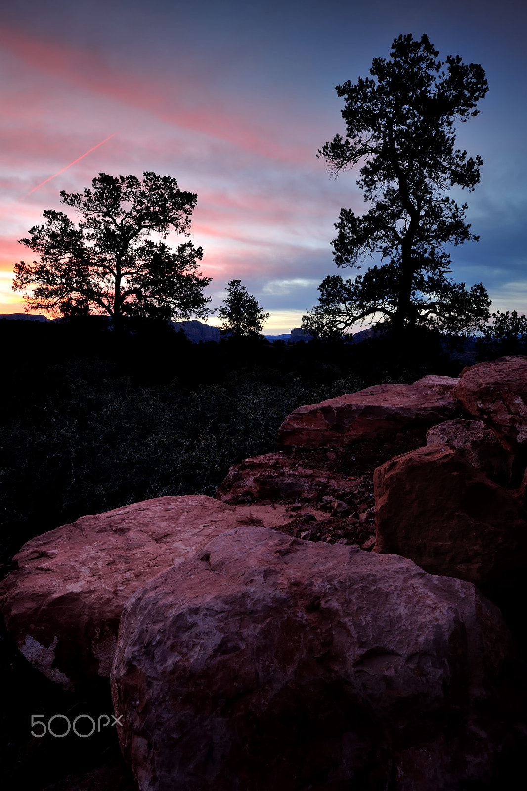 Nikon D3X sample photo. Red rocks in the morning photography