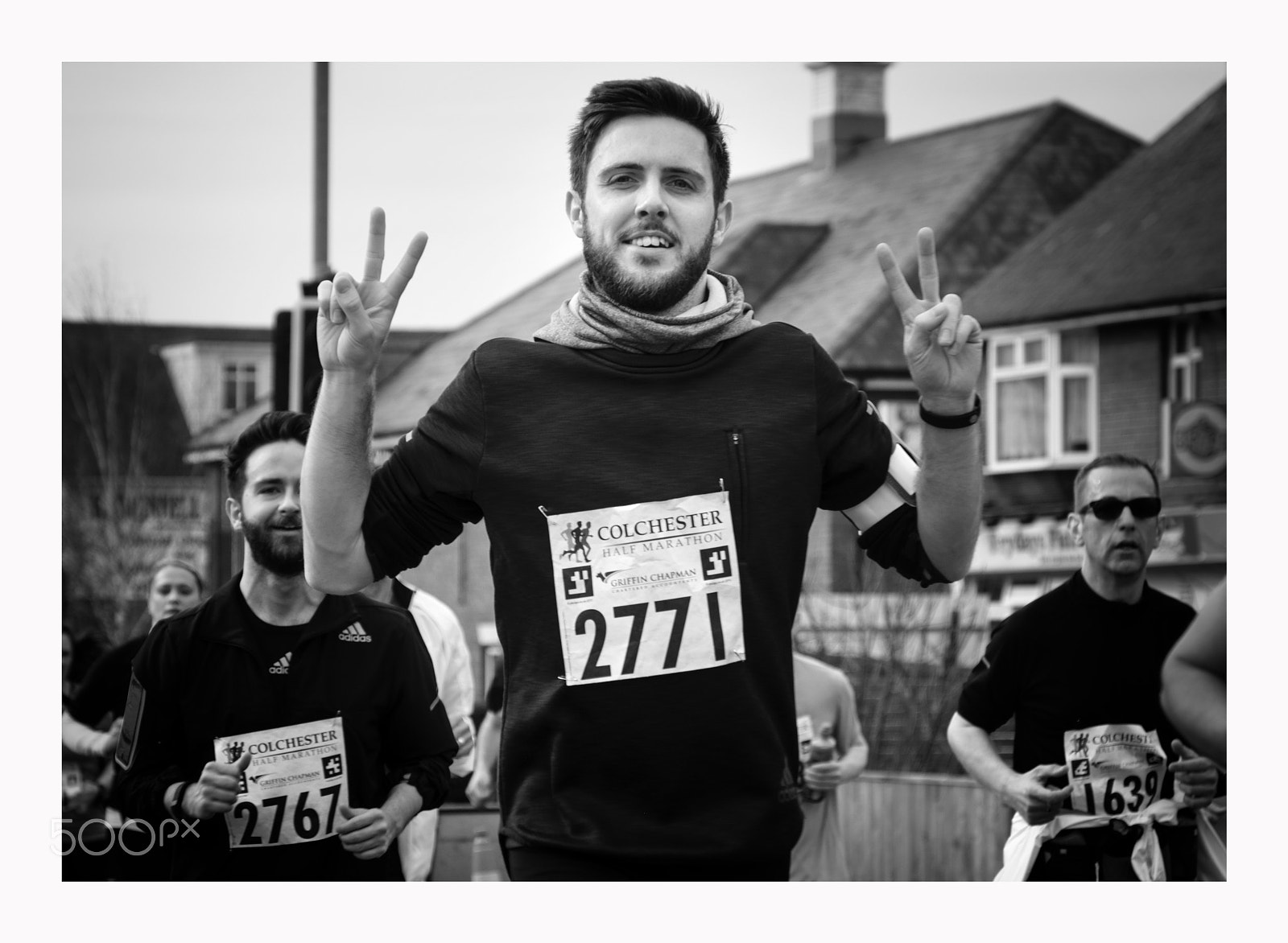 Fujifilm X-Pro2 + Fujifilm XF 18-135mm F3.5-5.6 R LM OIS WR sample photo. Runner colchester half marathon photography