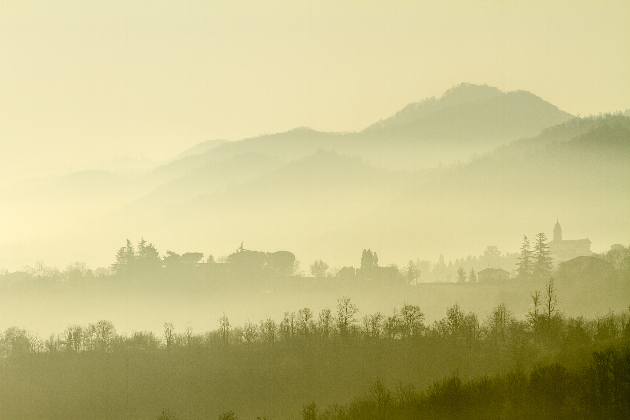 Canon EF 70-200mm F2.8L USM sample photo. La foschia di primavera photography