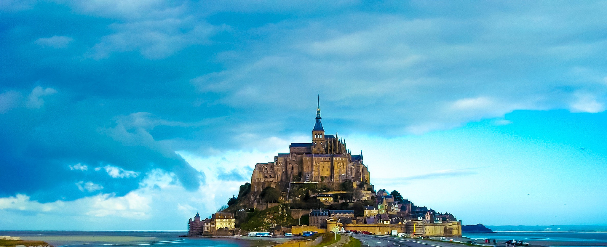 Kodak EASYSHARE M530 DIGITAL CAMERA sample photo. Mont st. michel photography