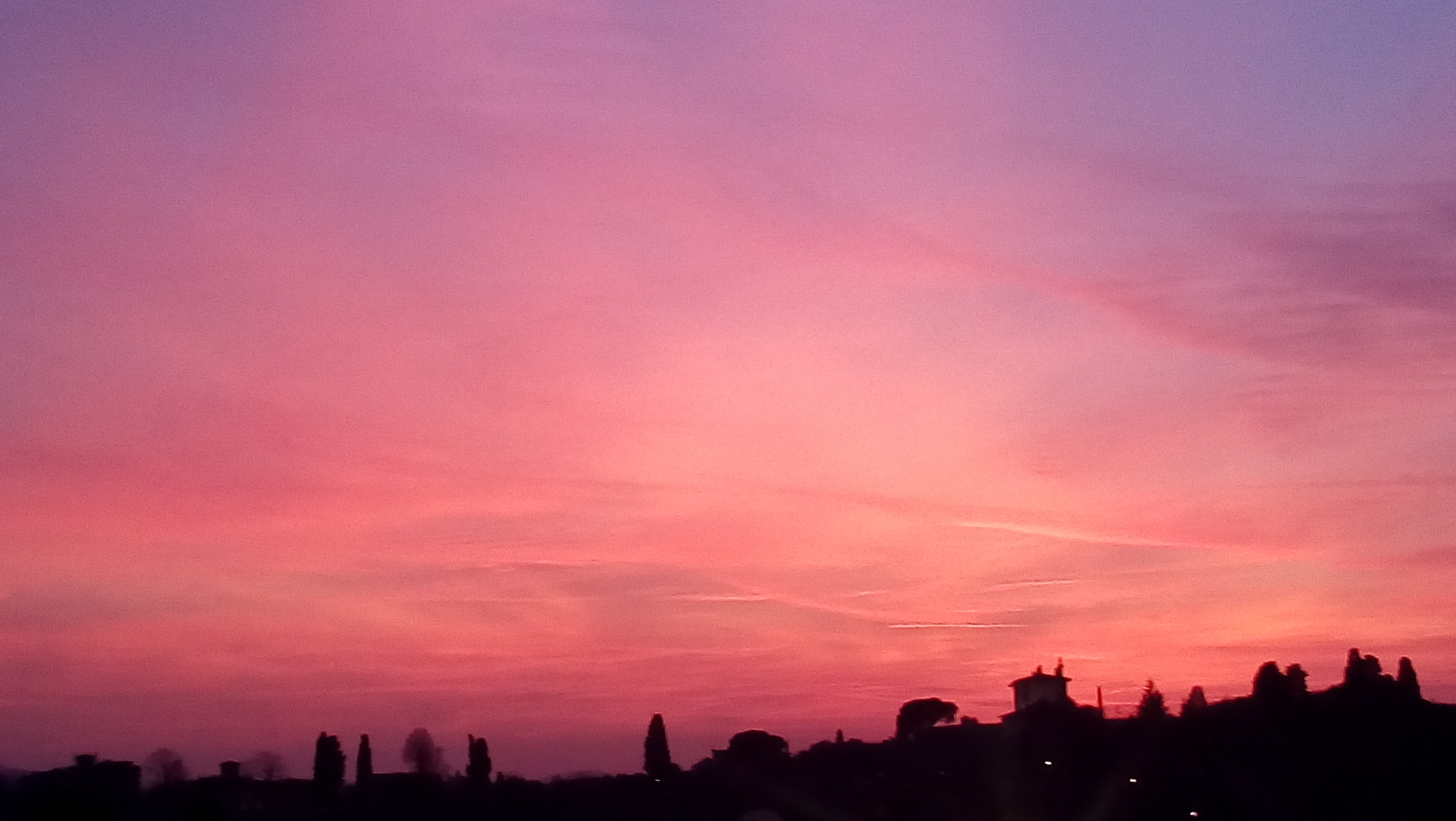LG H500F sample photo. Sky over florence now photography