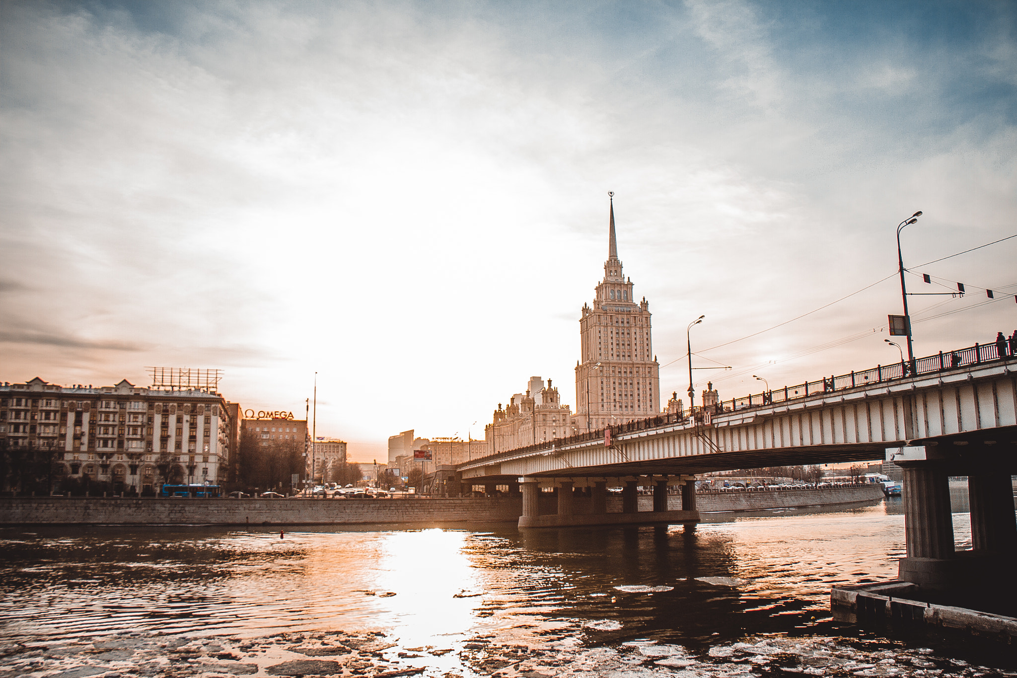 Canon EOS 7D sample photo. Sunset in moscow photography