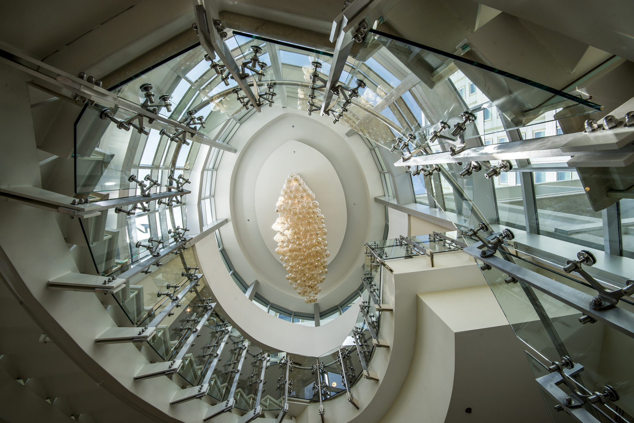 Nikon AF-S Nikkor 16-35mm F4G ED VR sample photo. Up the staircase photography