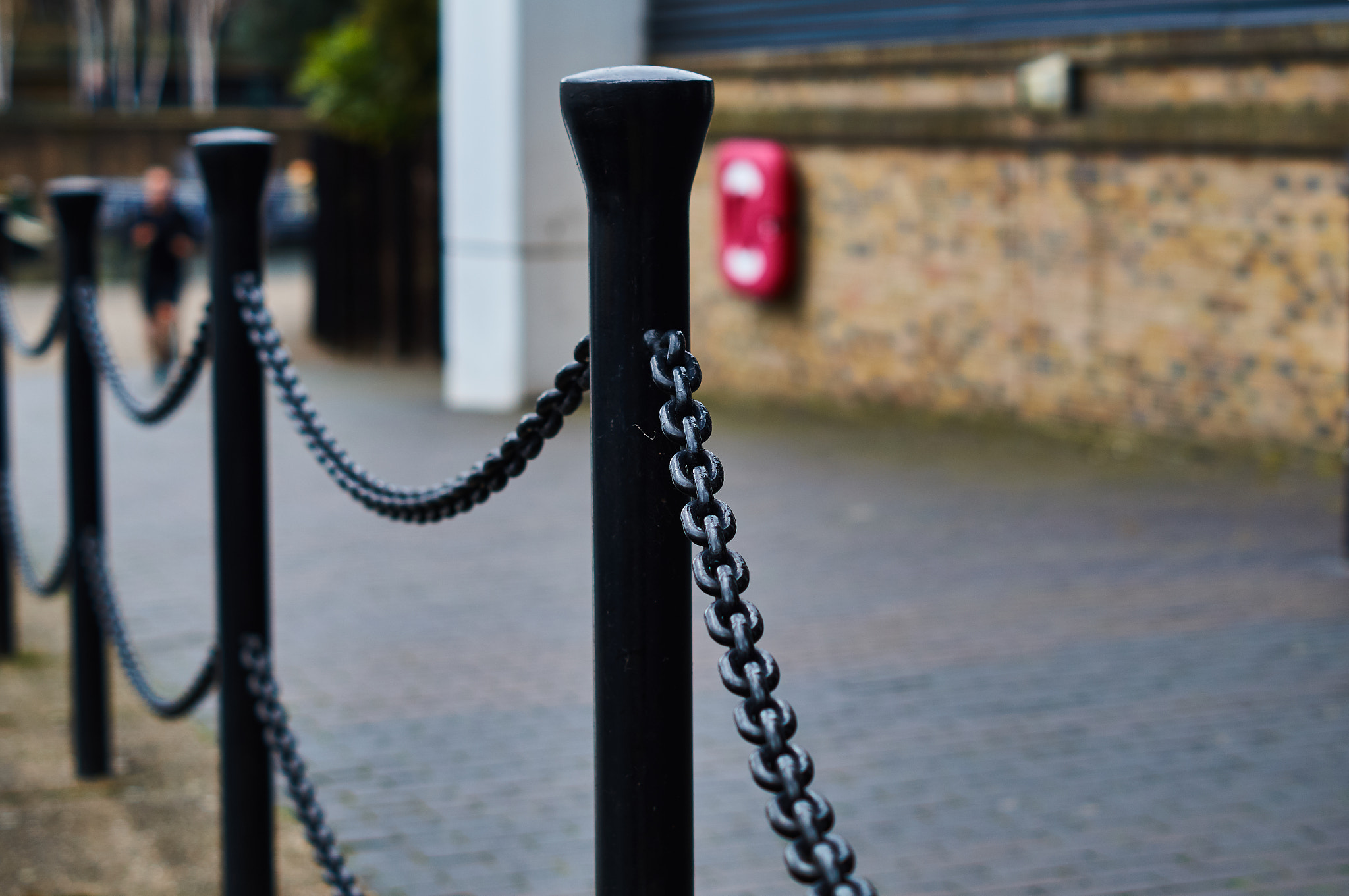 Sony SLT-A37 + Sony DT 50mm F1.8 SAM sample photo. Beyond these chains photography