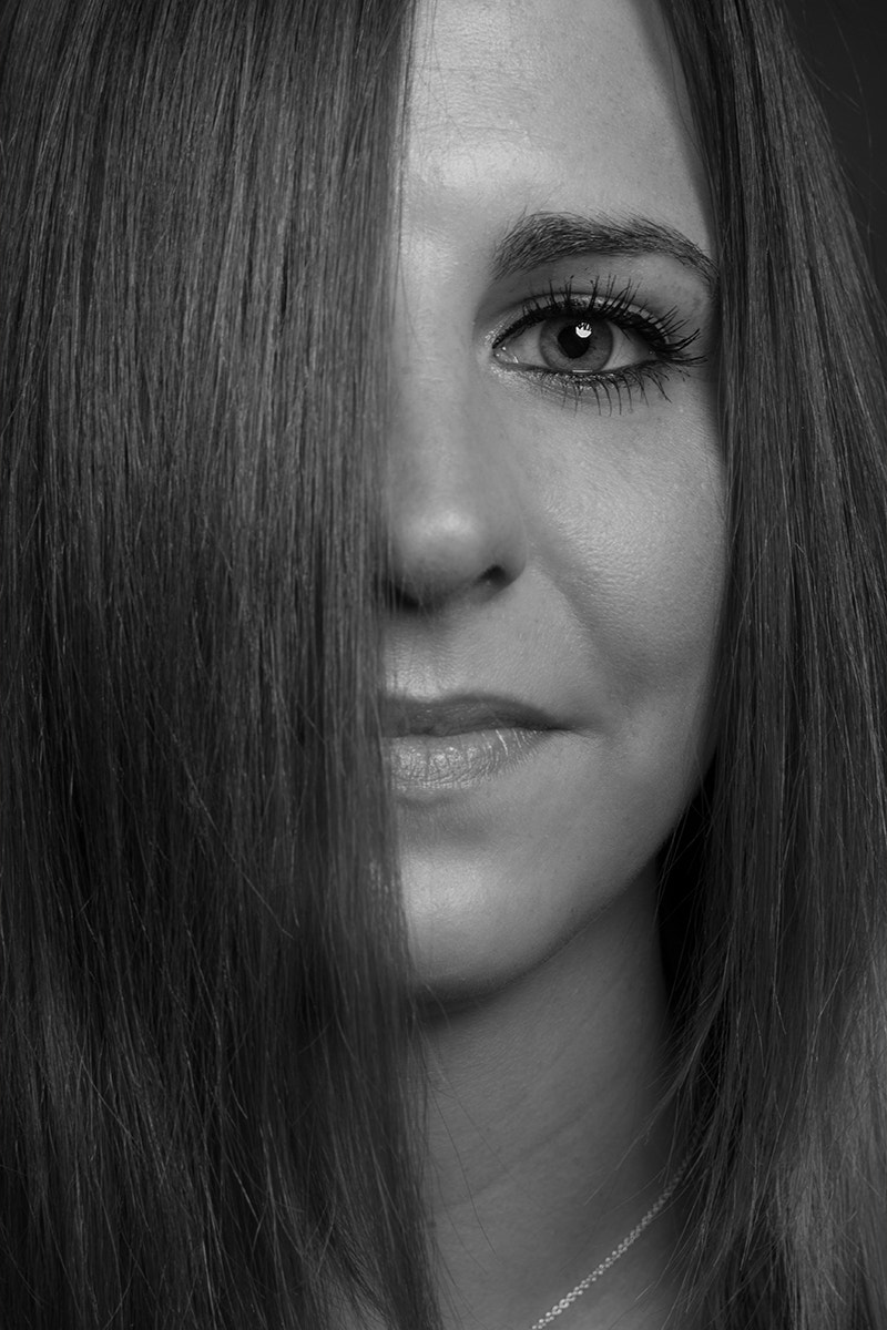 Canon EF-S 17-55mm F2.8 IS USM sample photo. Portrait - one eye, with janine! photography
