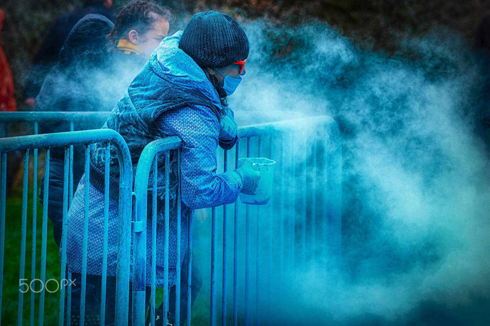 Nikon D800 sample photo. Colour run photography