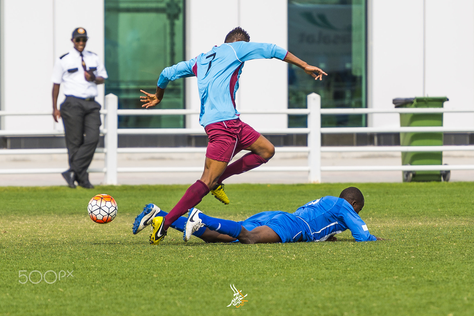 Nikon AF-S Nikkor 70-200mm F2.8G ED VR II sample photo. Football photography