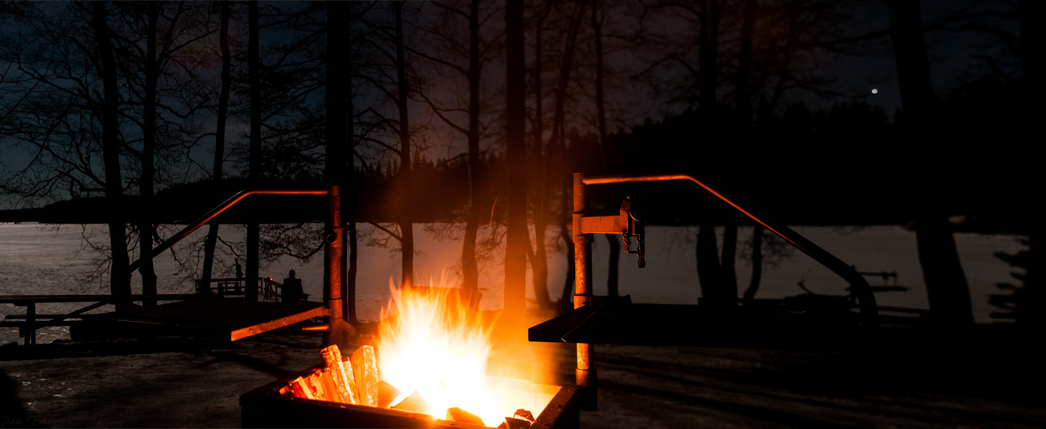 Nikon AF-S Nikkor 24-70mm F2.8E ED VR sample photo. Night fire photography