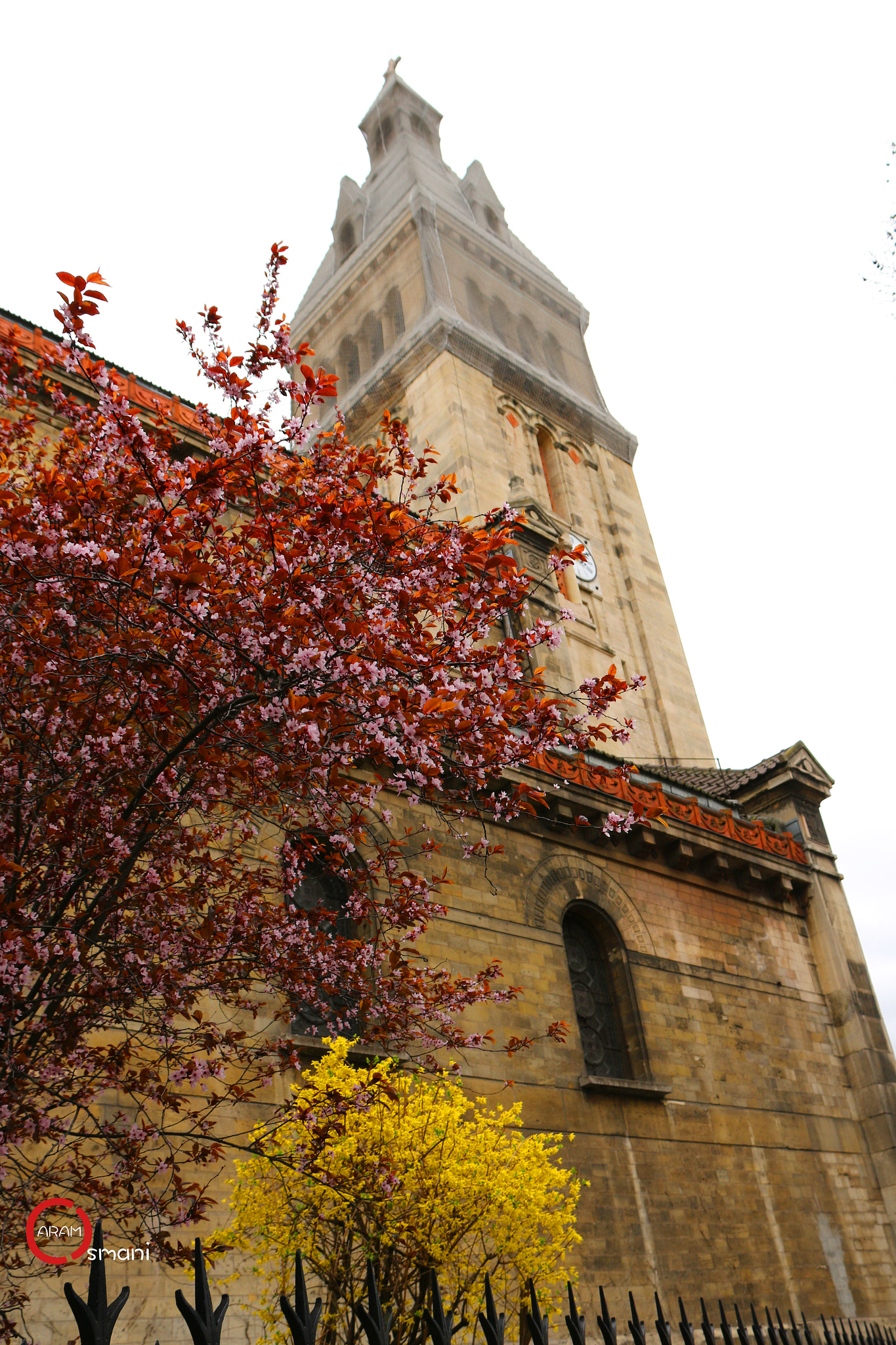 Canon EF-S 18-200mm F3.5-5.6 IS sample photo. Eglise saint-pierre de montrouge paris photography