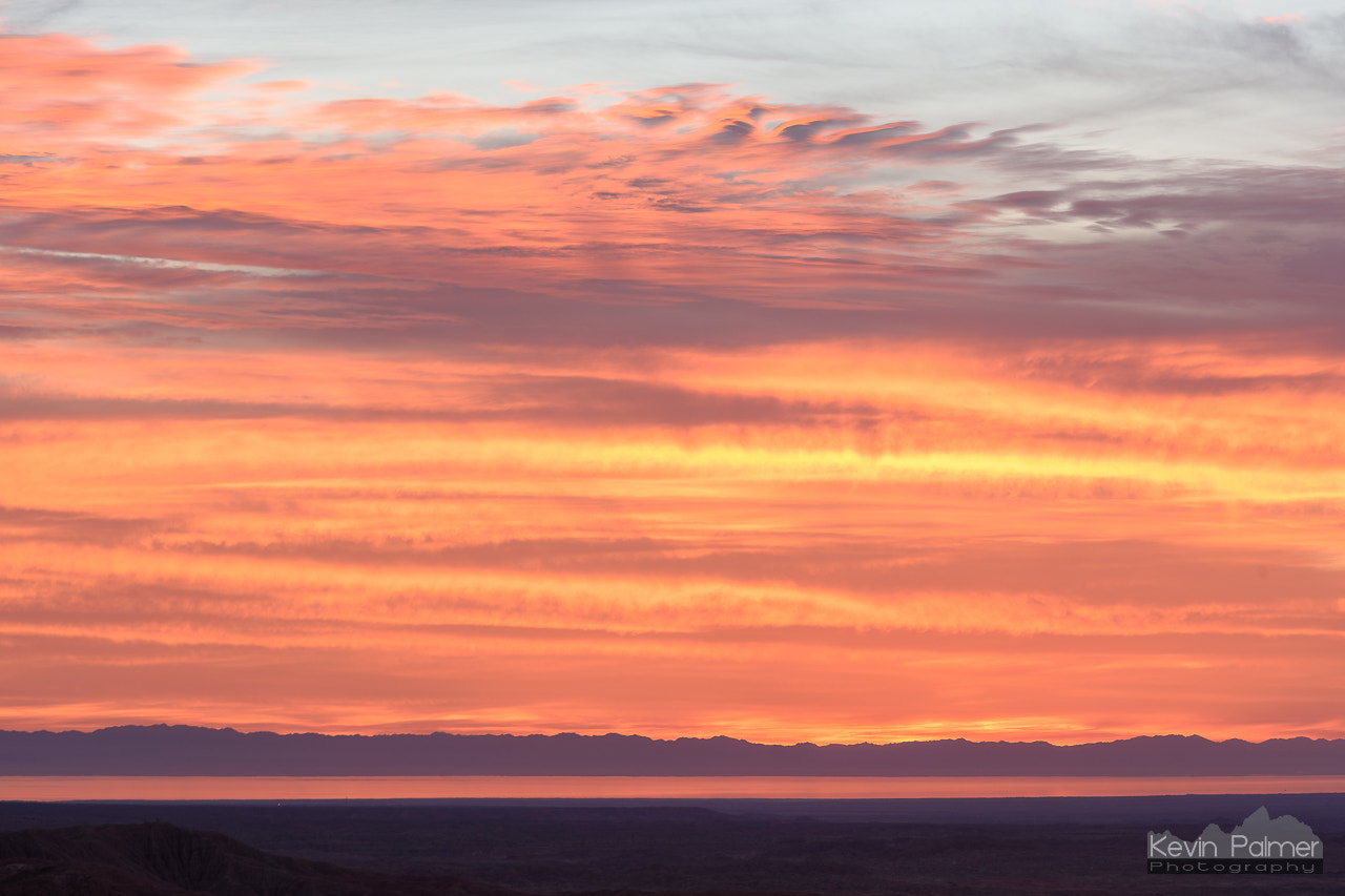 AF Nikkor 180mm f/2.8 IF-ED sample photo. Salton sunrise photography